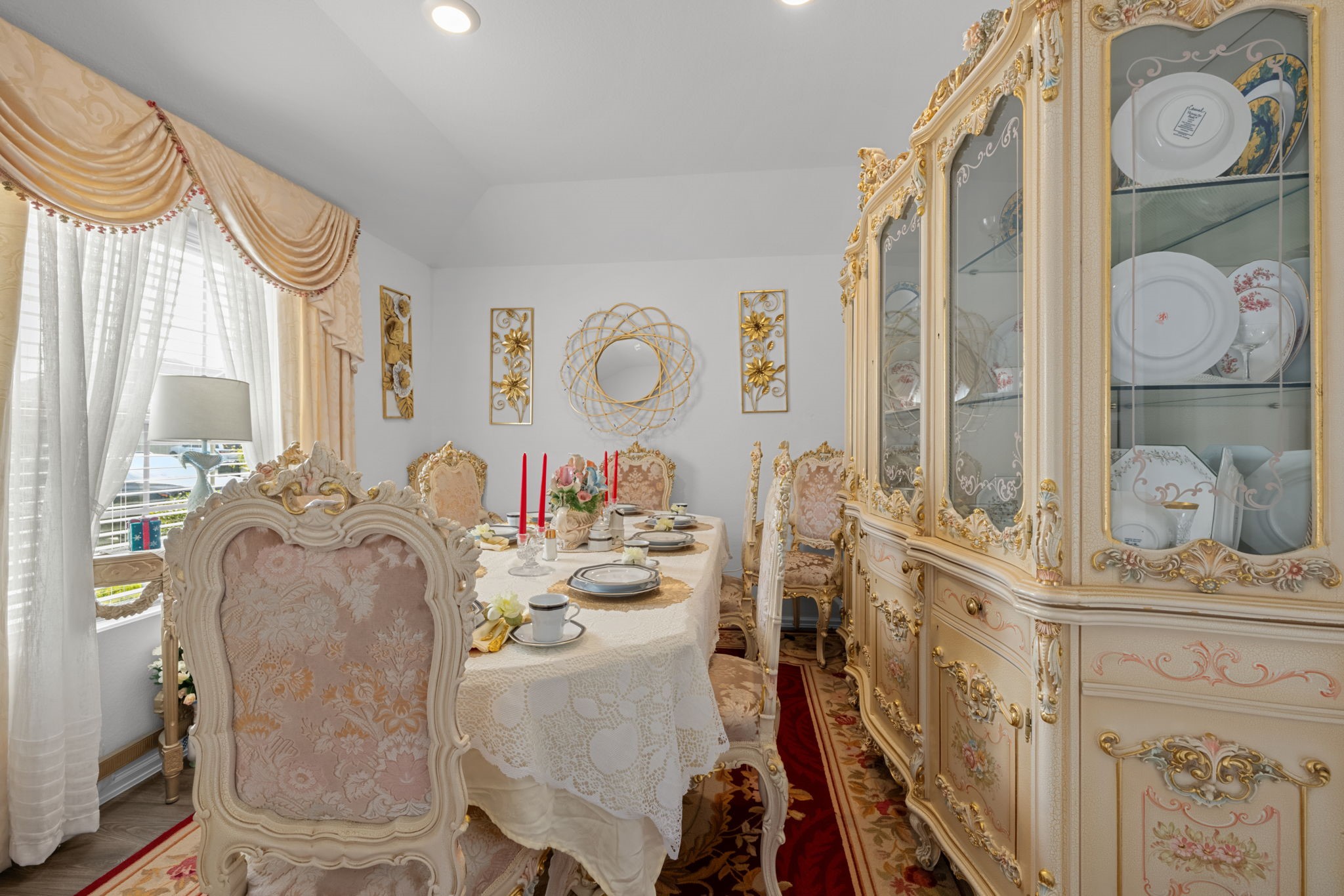 Current owner is using it as a formal dining room.