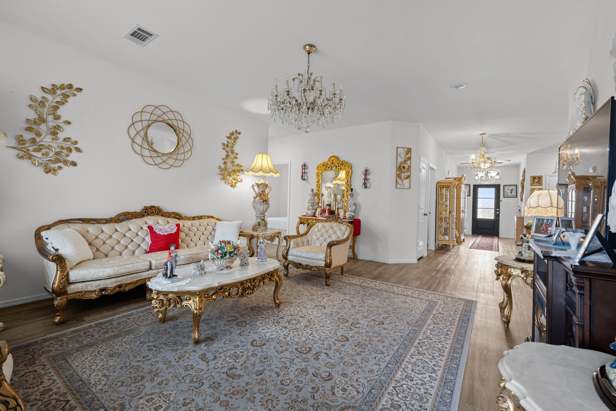 Actual picture of current living room.
