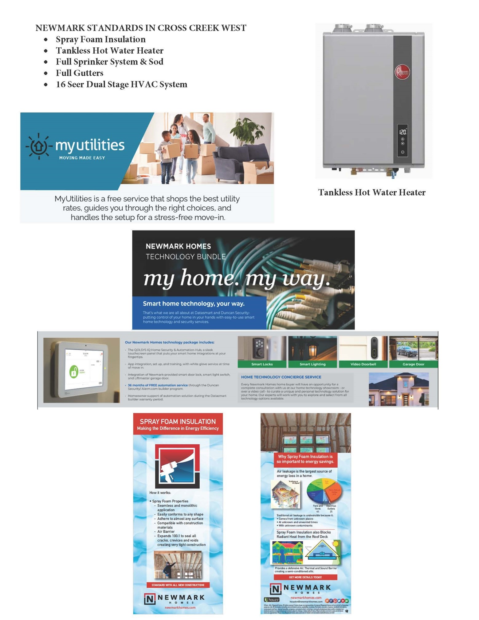 Energy Saving Standards & Features