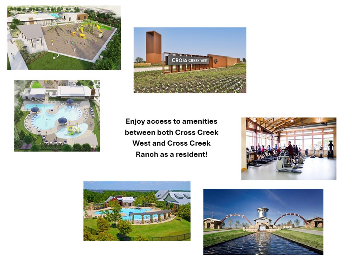 Double the Fun with Shared Amenities between Cross Creek West & Cross Creek Ranch!