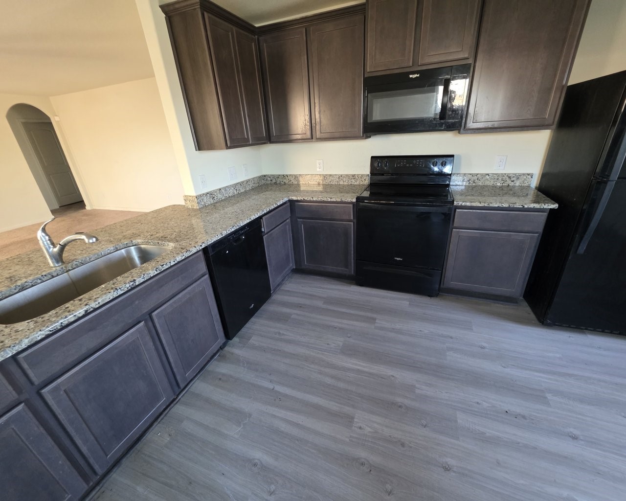 Lots of counter and cabinet space