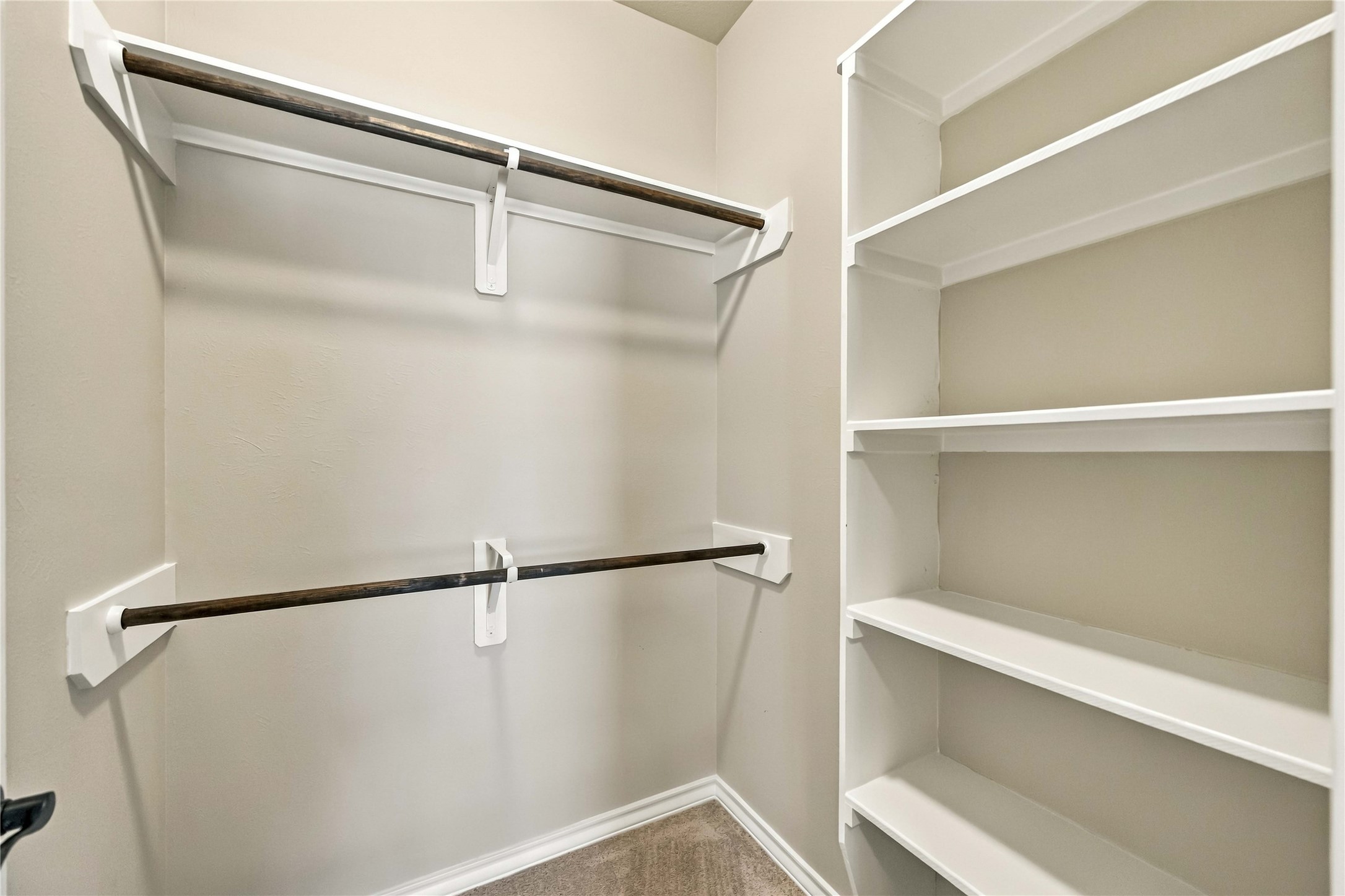 Primary closet
