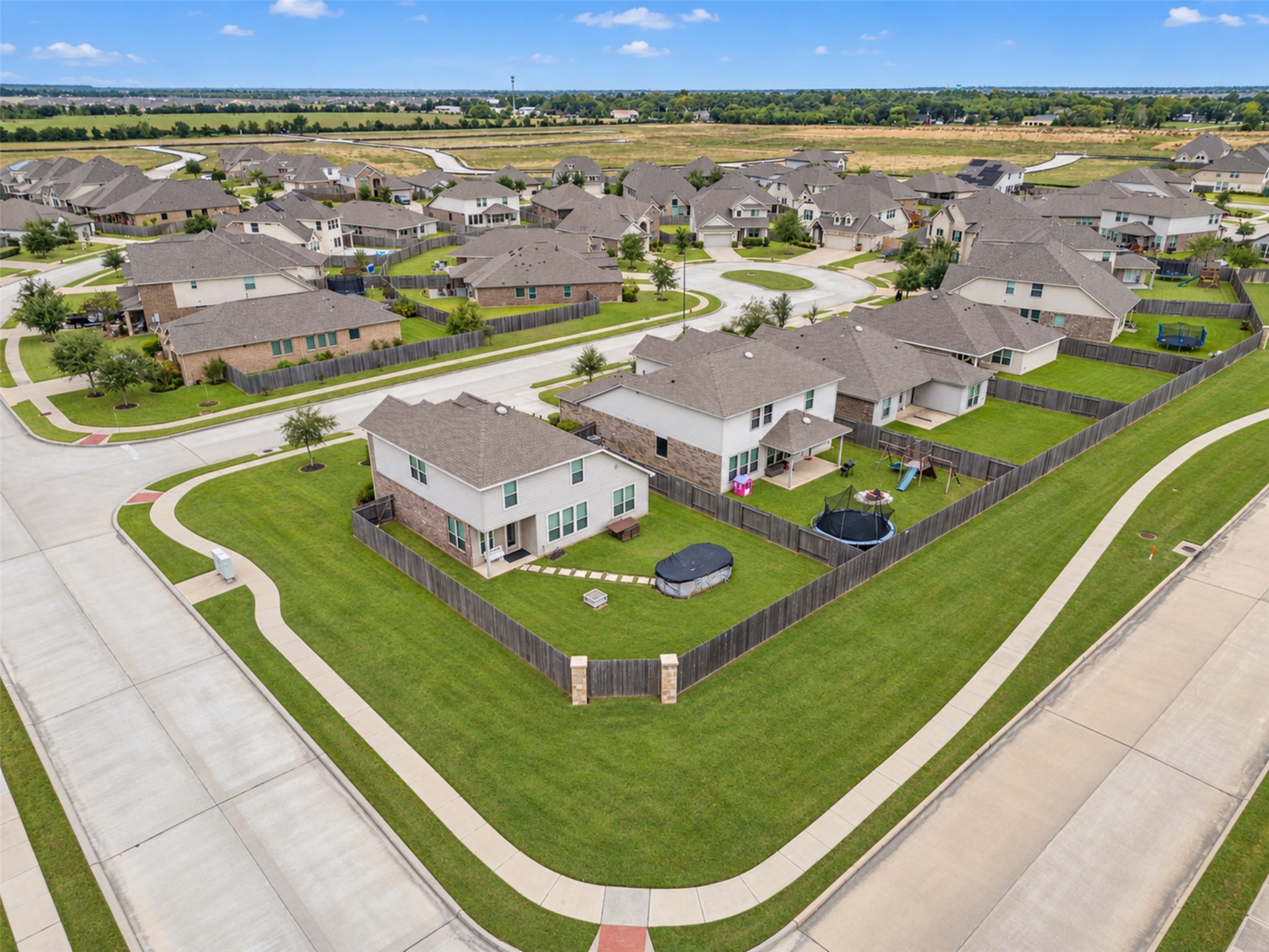 The neighborhood offers pool and a splash pad.