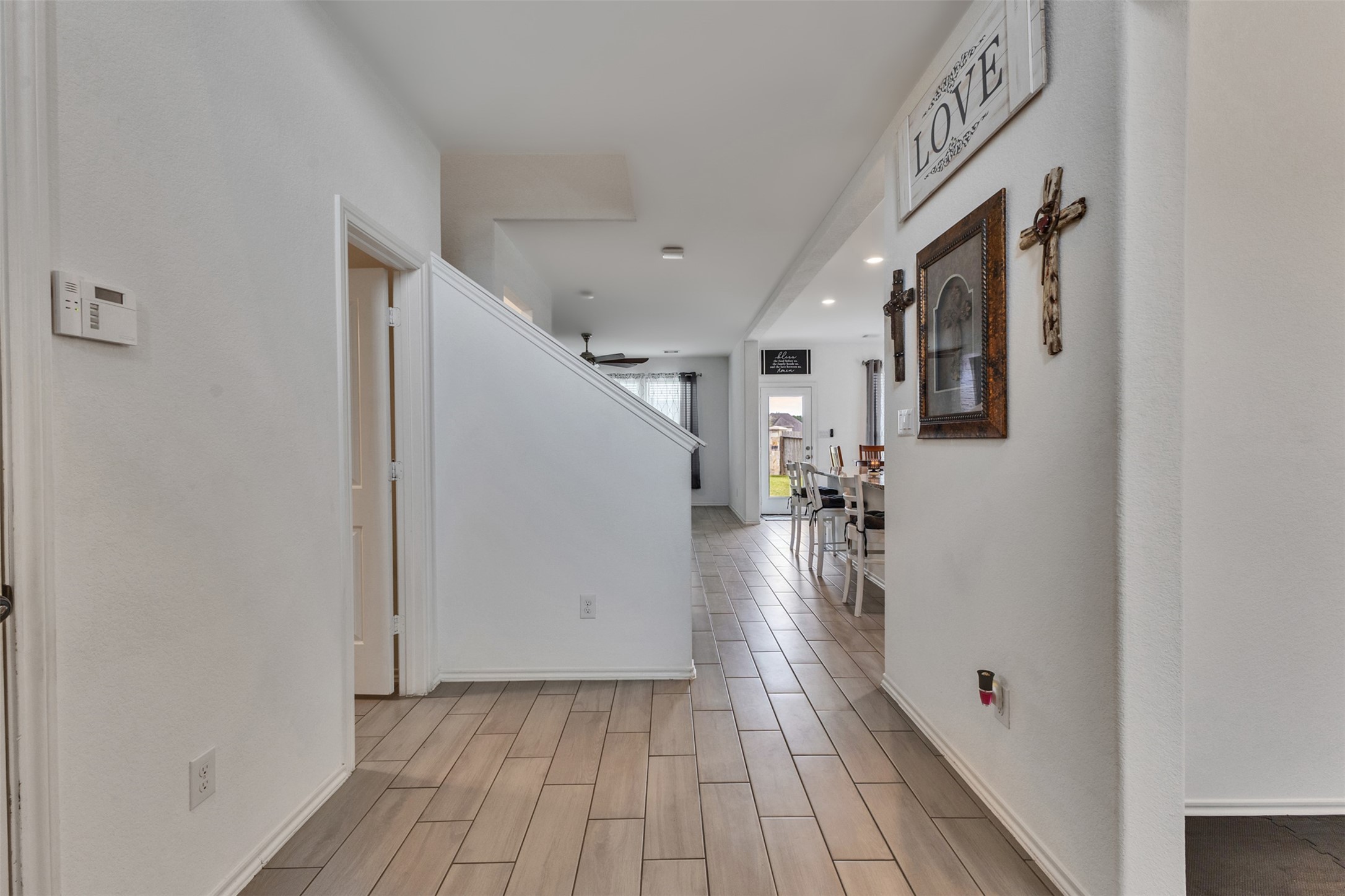 Welcoming entry!