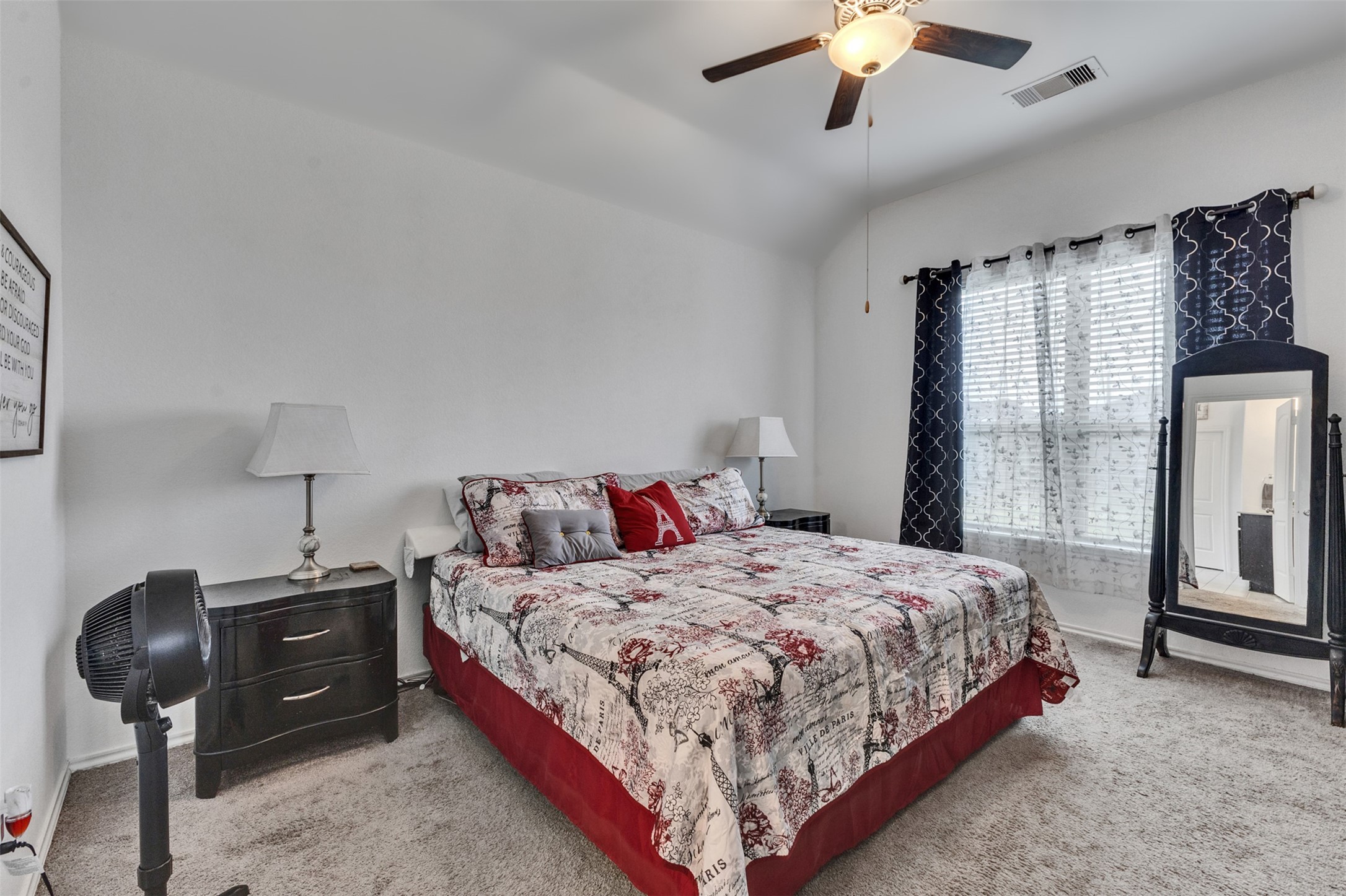 Guest will love this size of this bedroom!