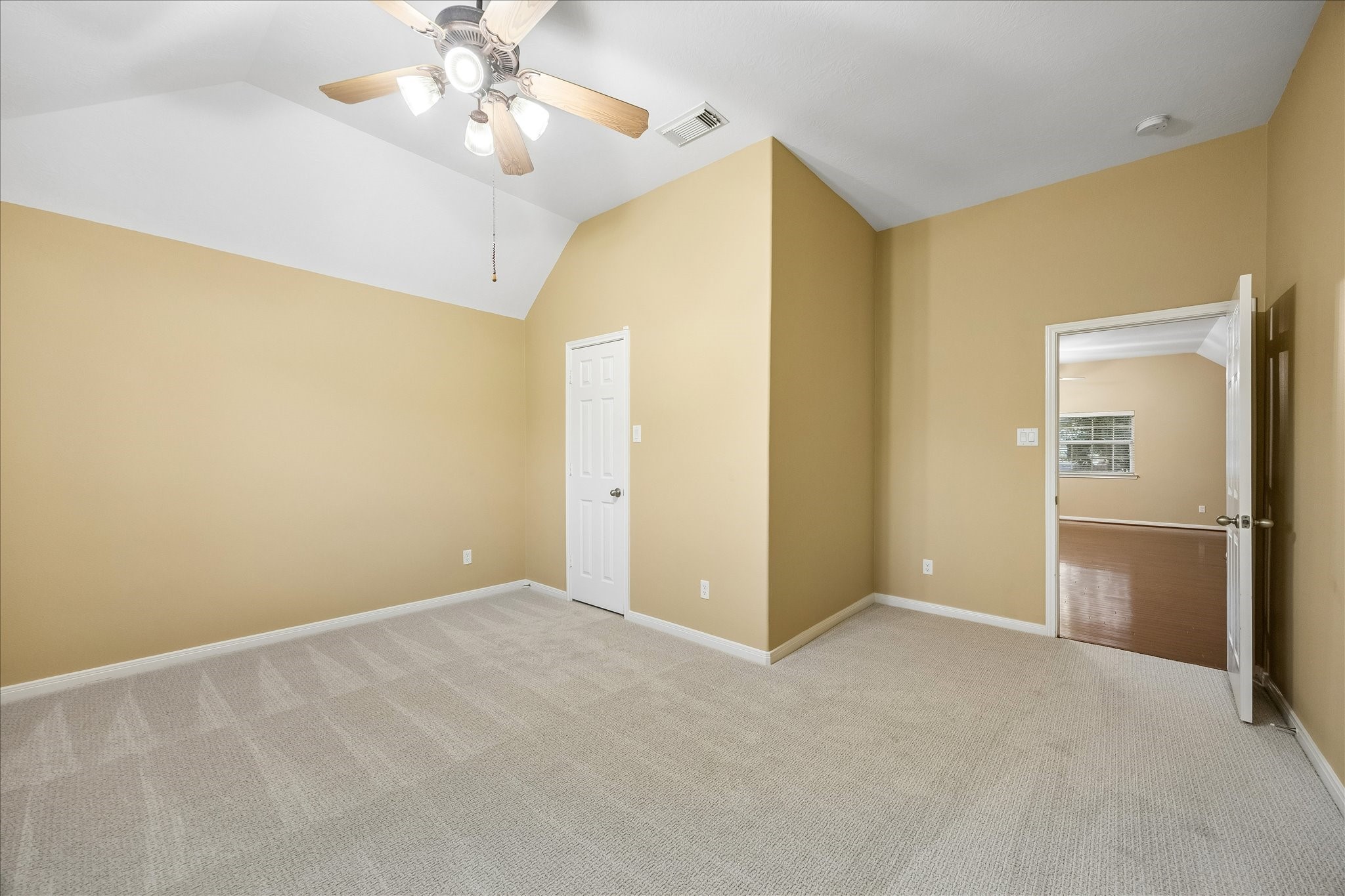 Large secondary bedrooms with fresh paint & new carpet.