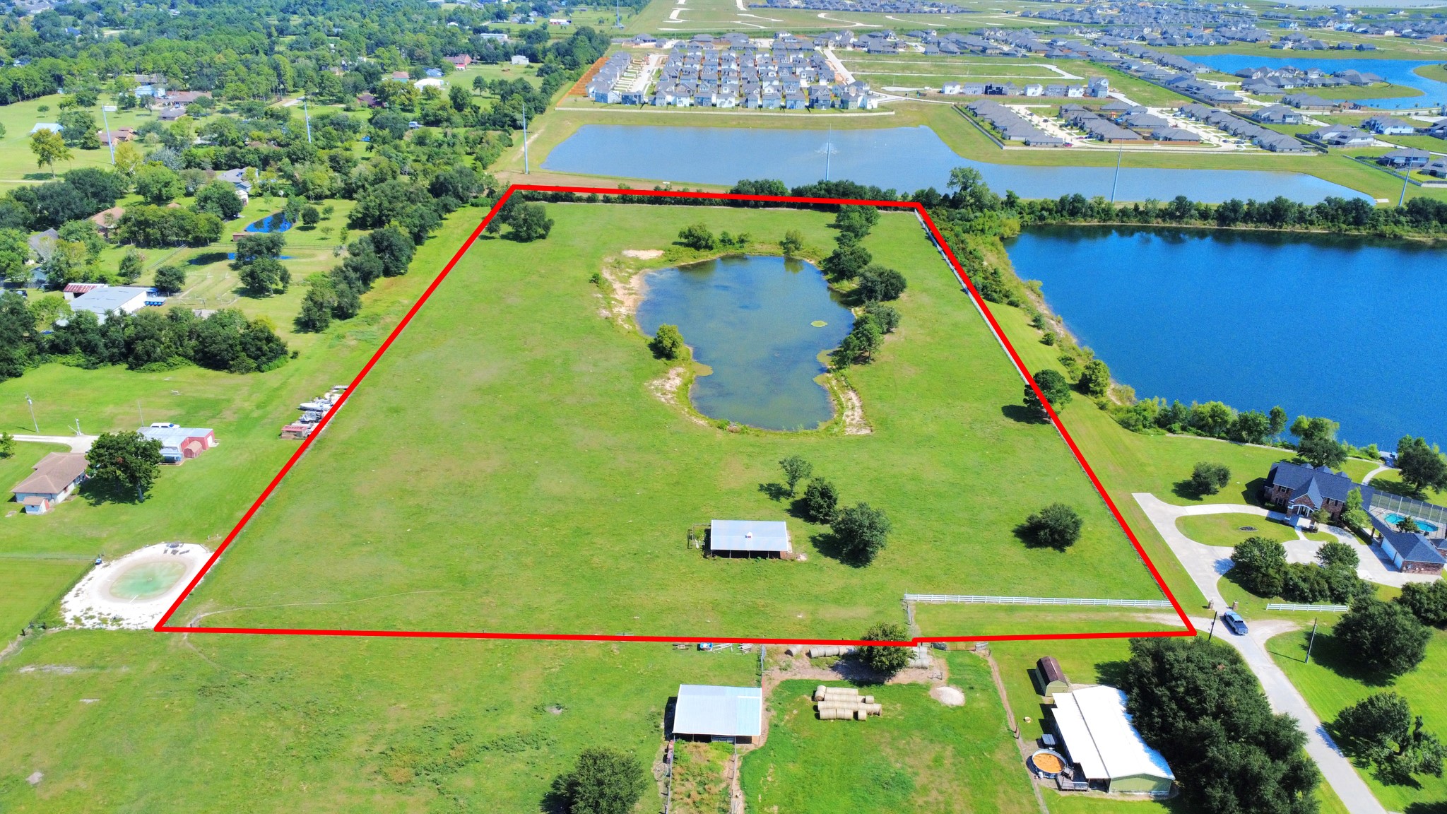 Property line in red is not the exact property boundary line, It is showing what the seller iis currently using including the R.O.W. Buyer to verify property boundary lines. Property line in red is not the exact property boundary line, It is showing what the seller iis currently using including the R.O.W. Buyer to verify property boundary lines.