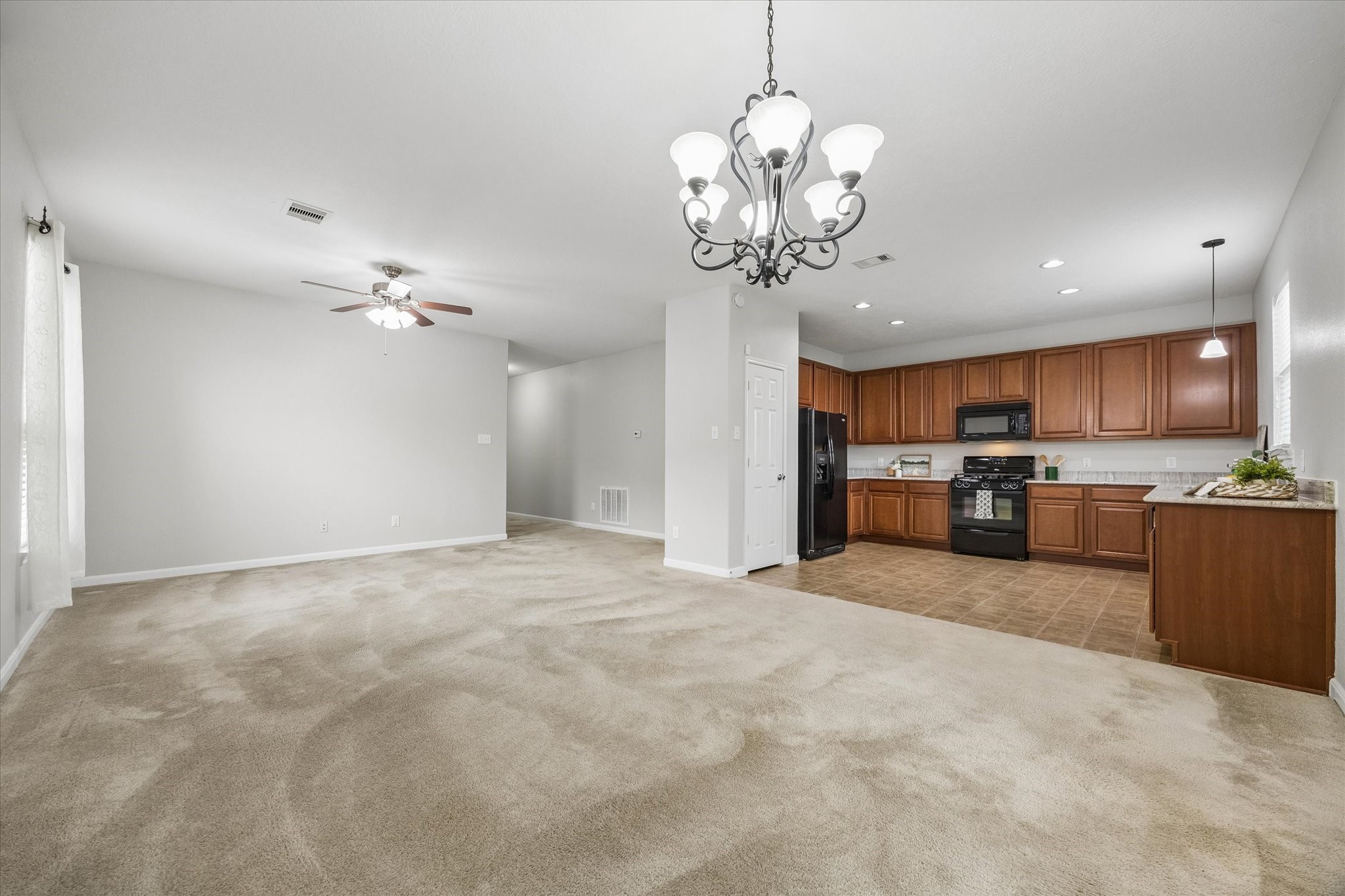A comfortable gathering space at the heart of the home.
