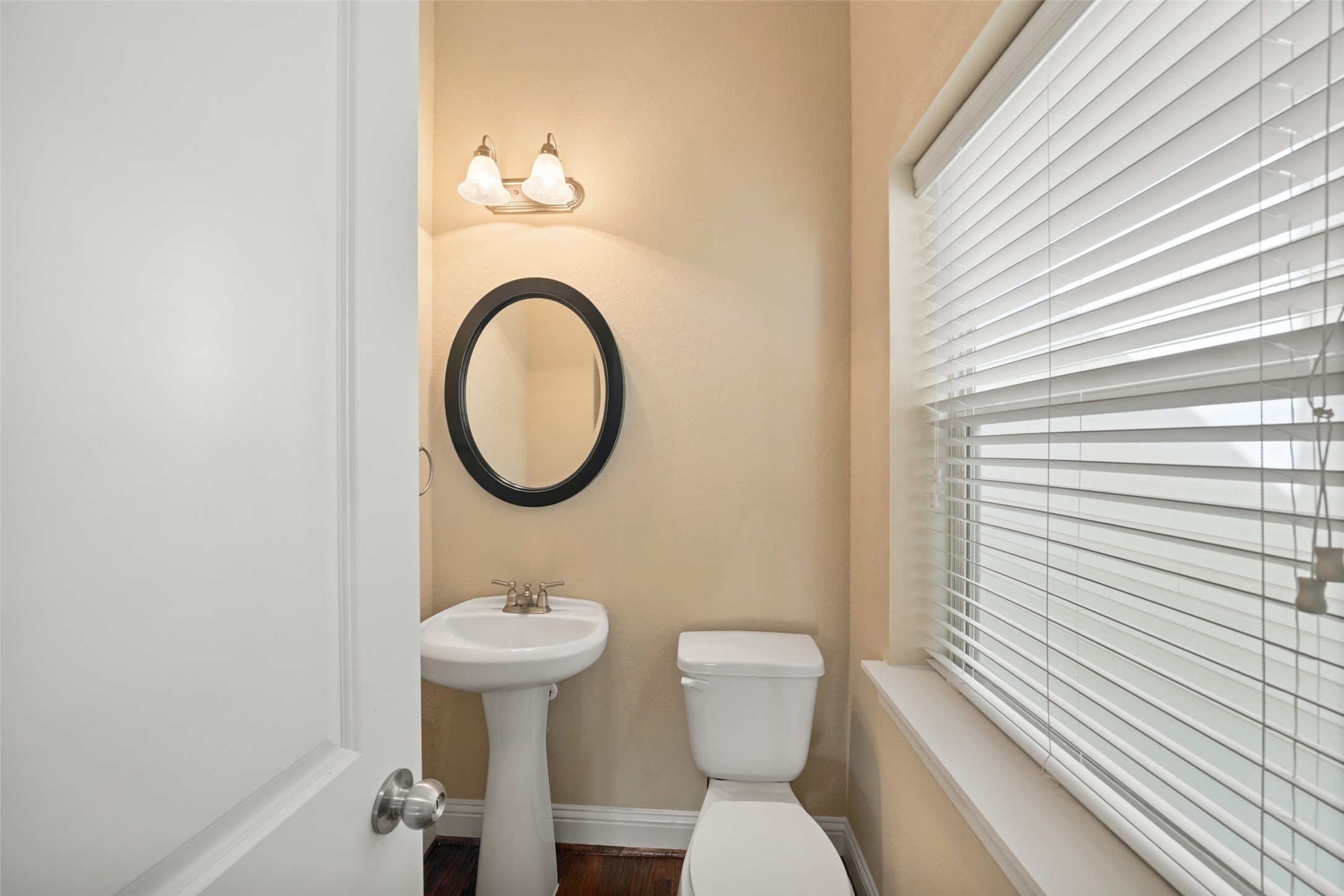 Half Bathroom on the second floor