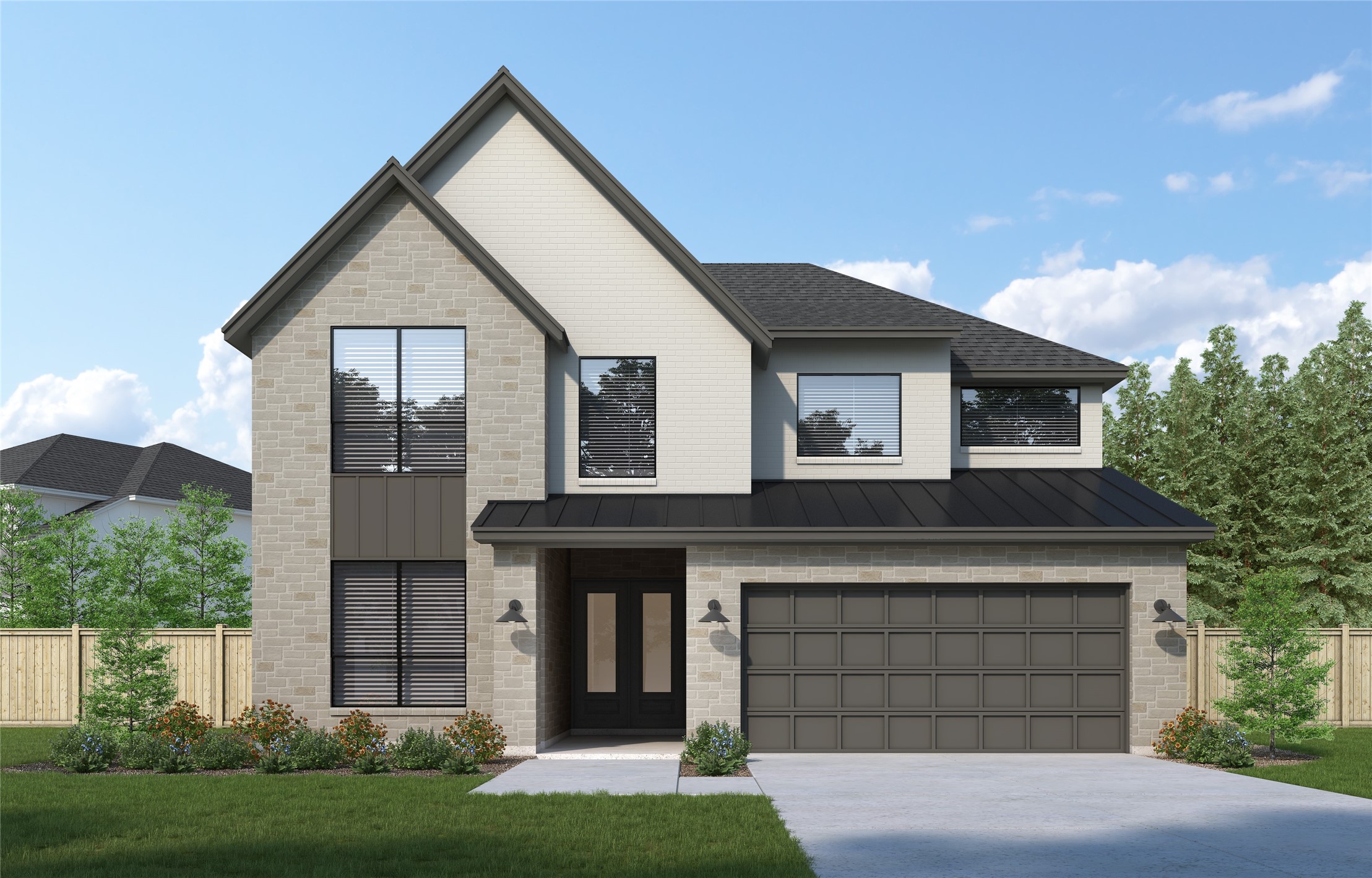 Westin Homes | Maxwell III   Currently Under Construction. Rendering for illustration purposes only; features, selections and colors may vary.
