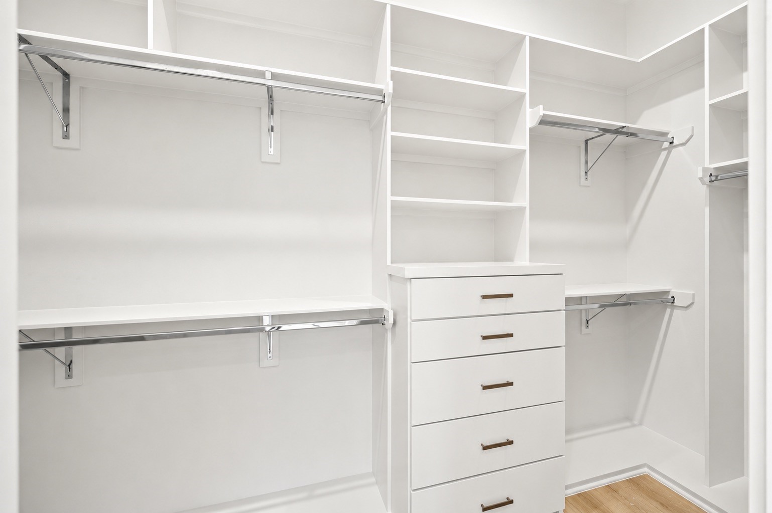 Second closet for the primary bedroom.