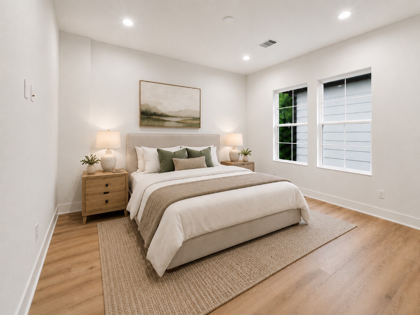 Secondary bedroom on the 3rd floor.