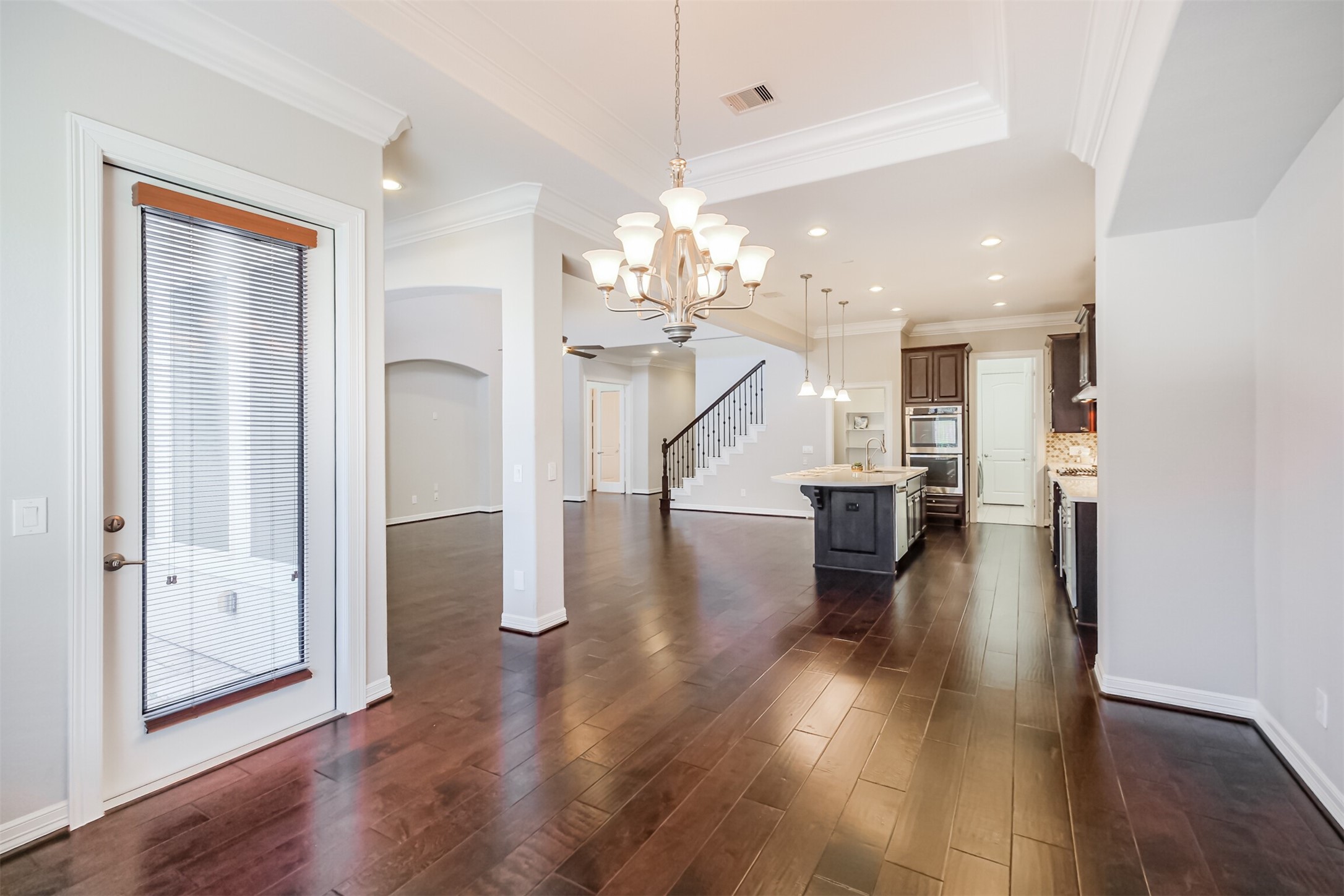 Wonderfully open with abundant natural light.