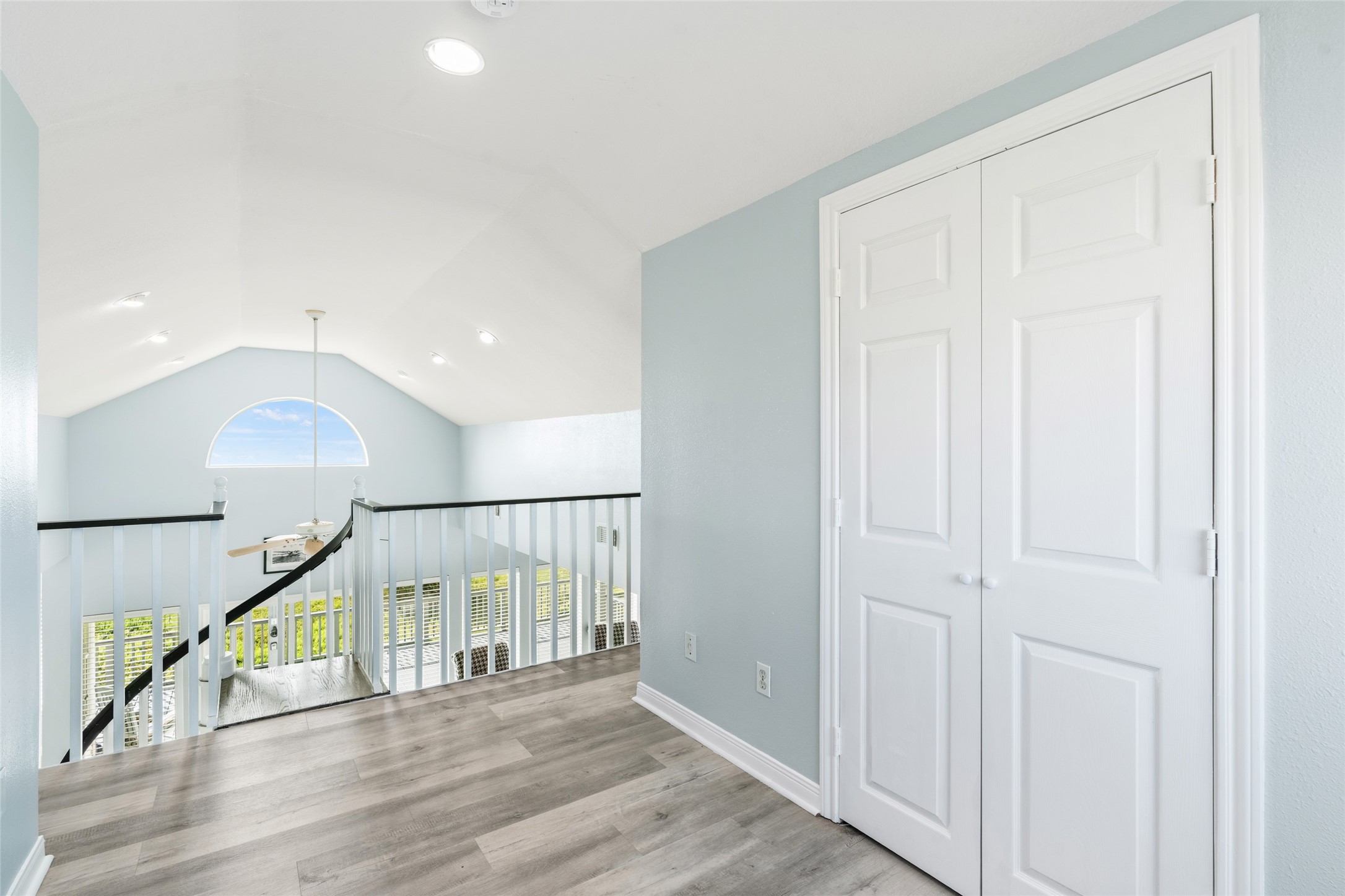 This extra space is perfect for a cozy retreat or office area.