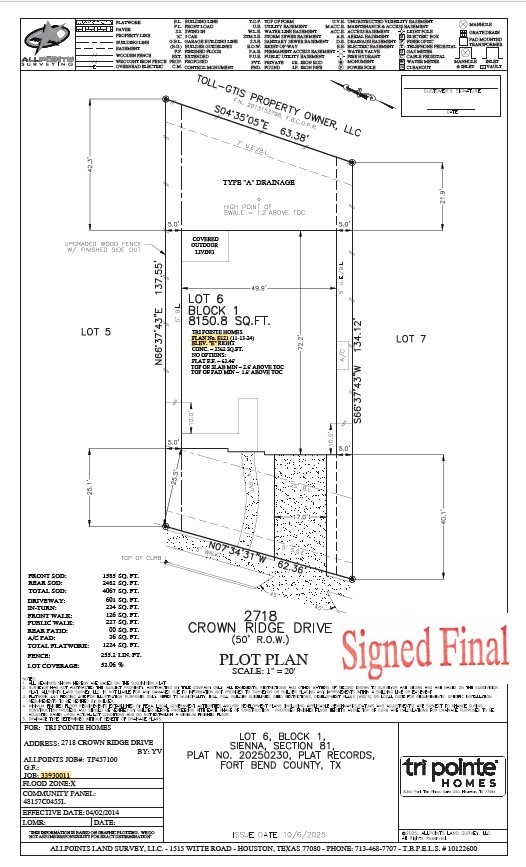2718 Crown Ridge Drive, Missouri City, TX 77459