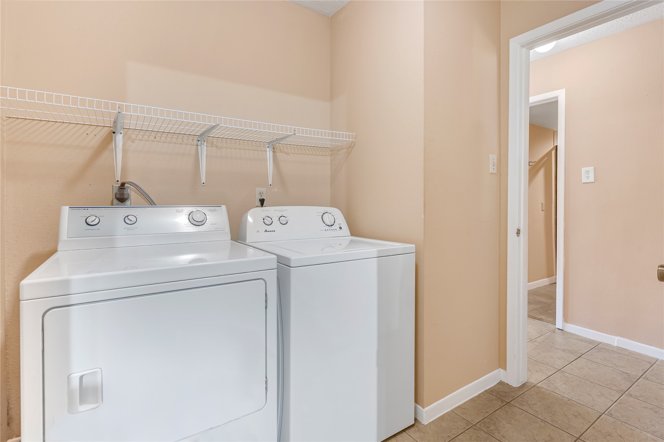 Added convenience comes with this home, which includes a washer and dryer, making laundry day easier and allowing you to settle in and enjoy the comforts of home from day one.