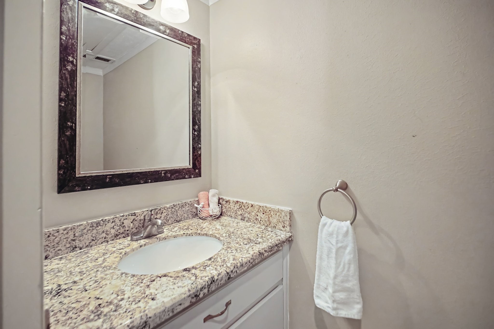 Half bath on first floor