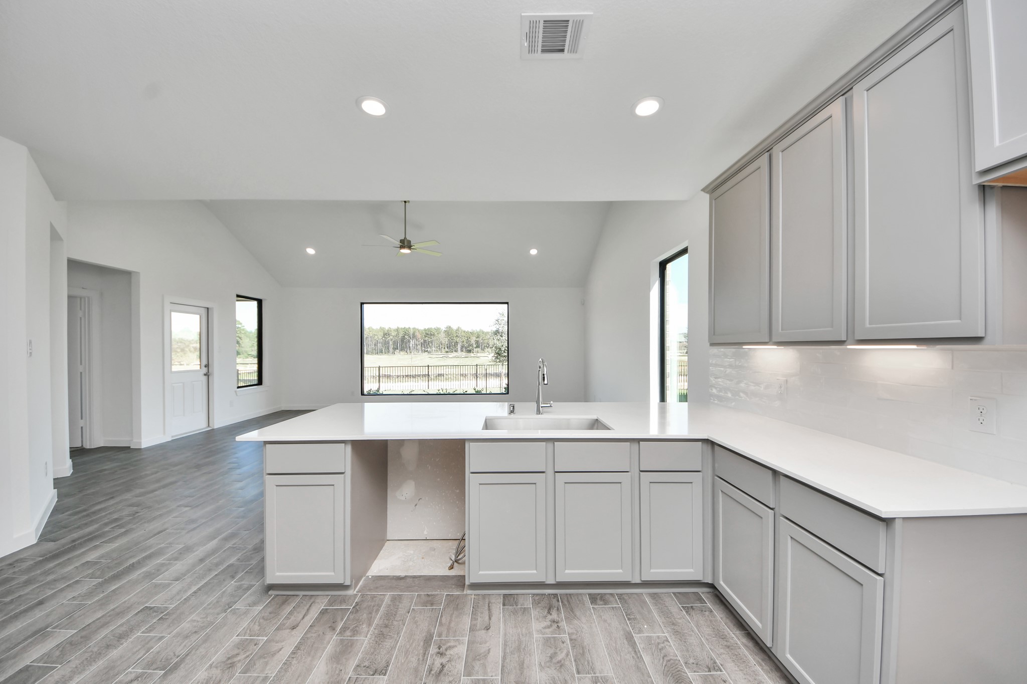 This generously spacious kitchen is a dream realized!