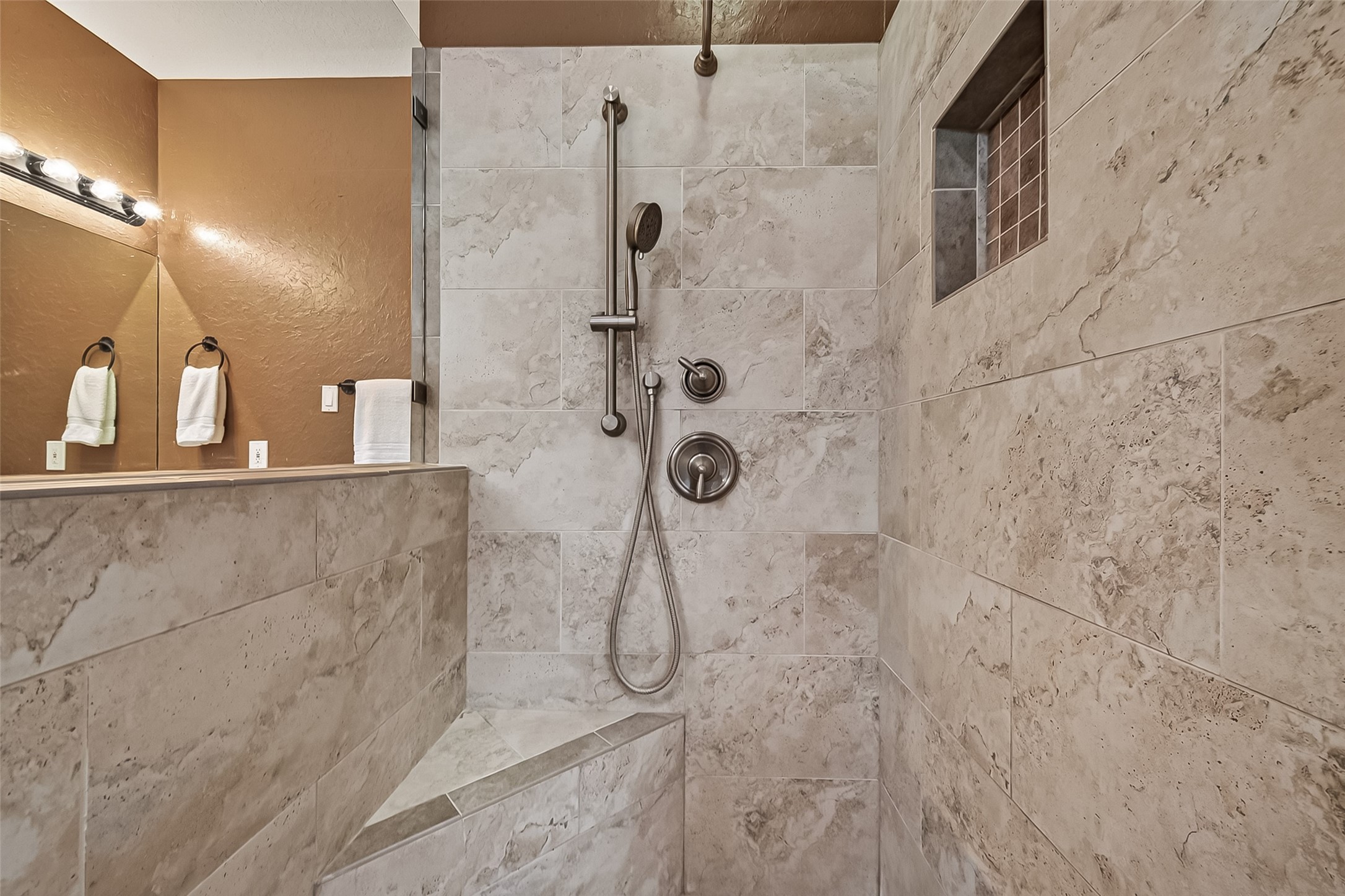 Check out the updated shower!!