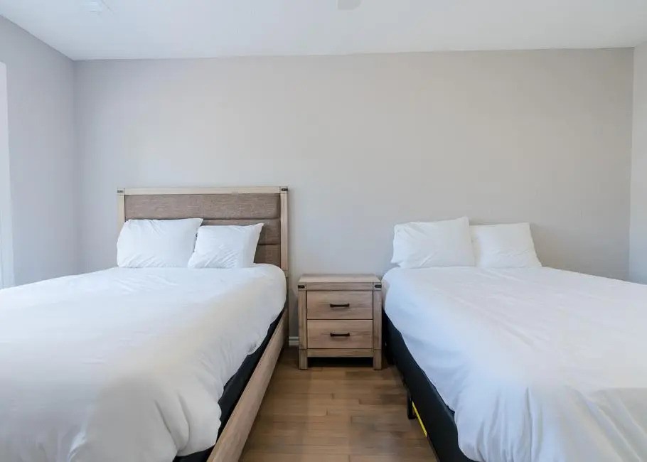 Bed is for staging, not for sale. Bedroom 2