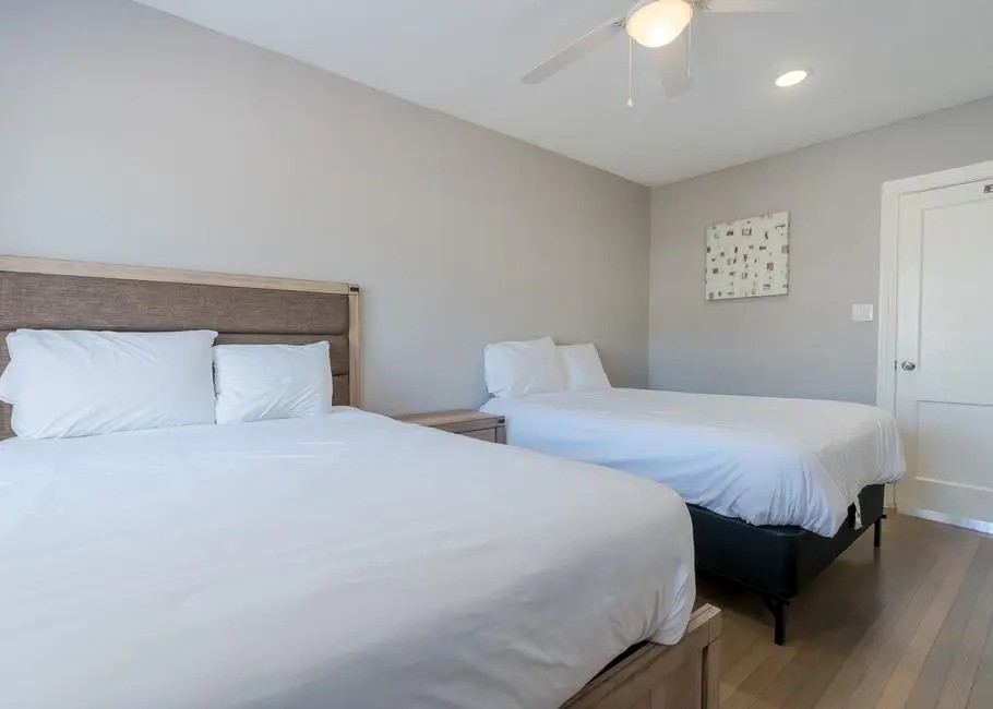 Bed is for staging, not for sale. Bedroom 2