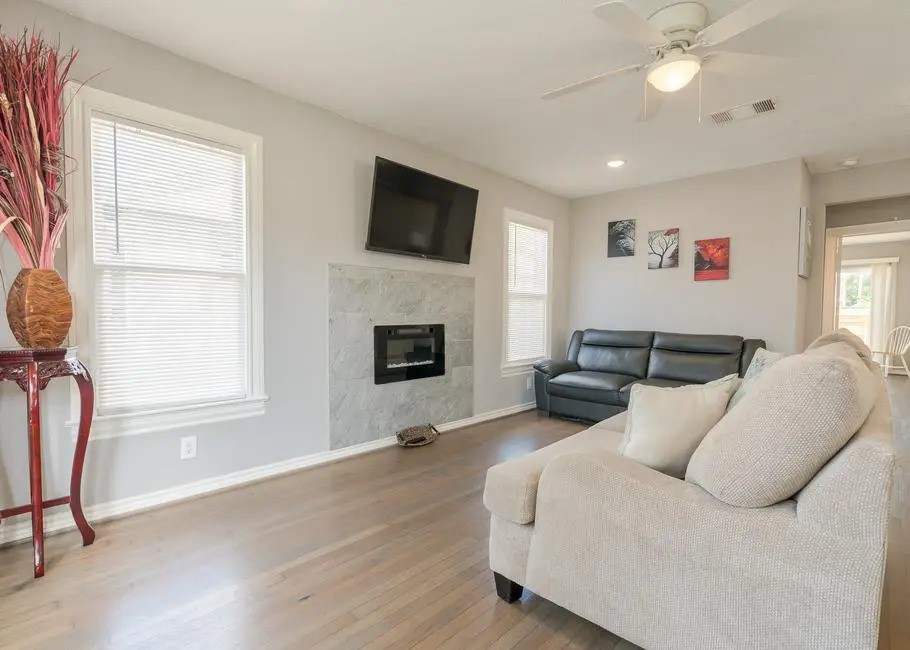 Living room, furniture stage for family gathering