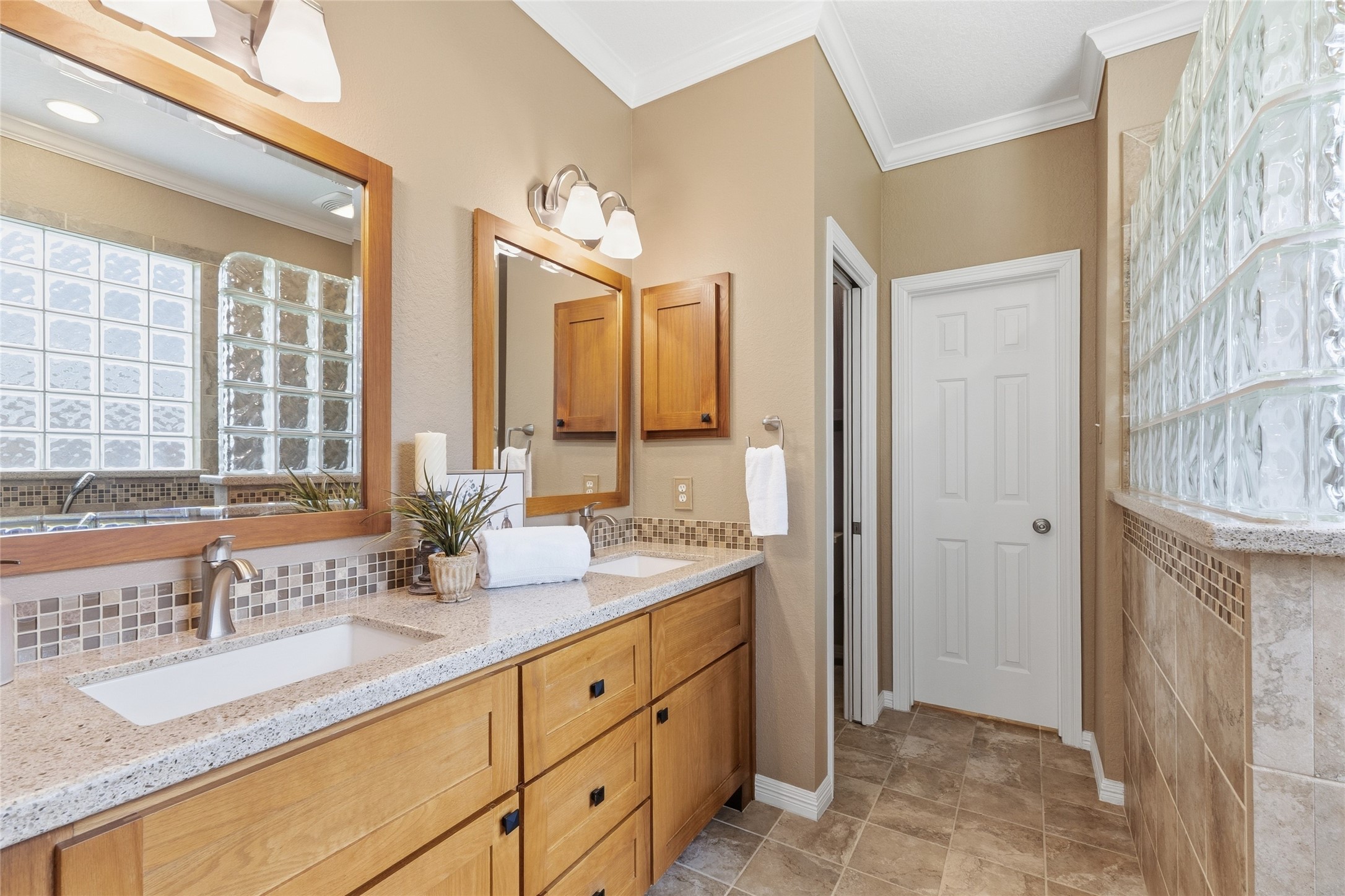 Beautifully updated Primary Bath