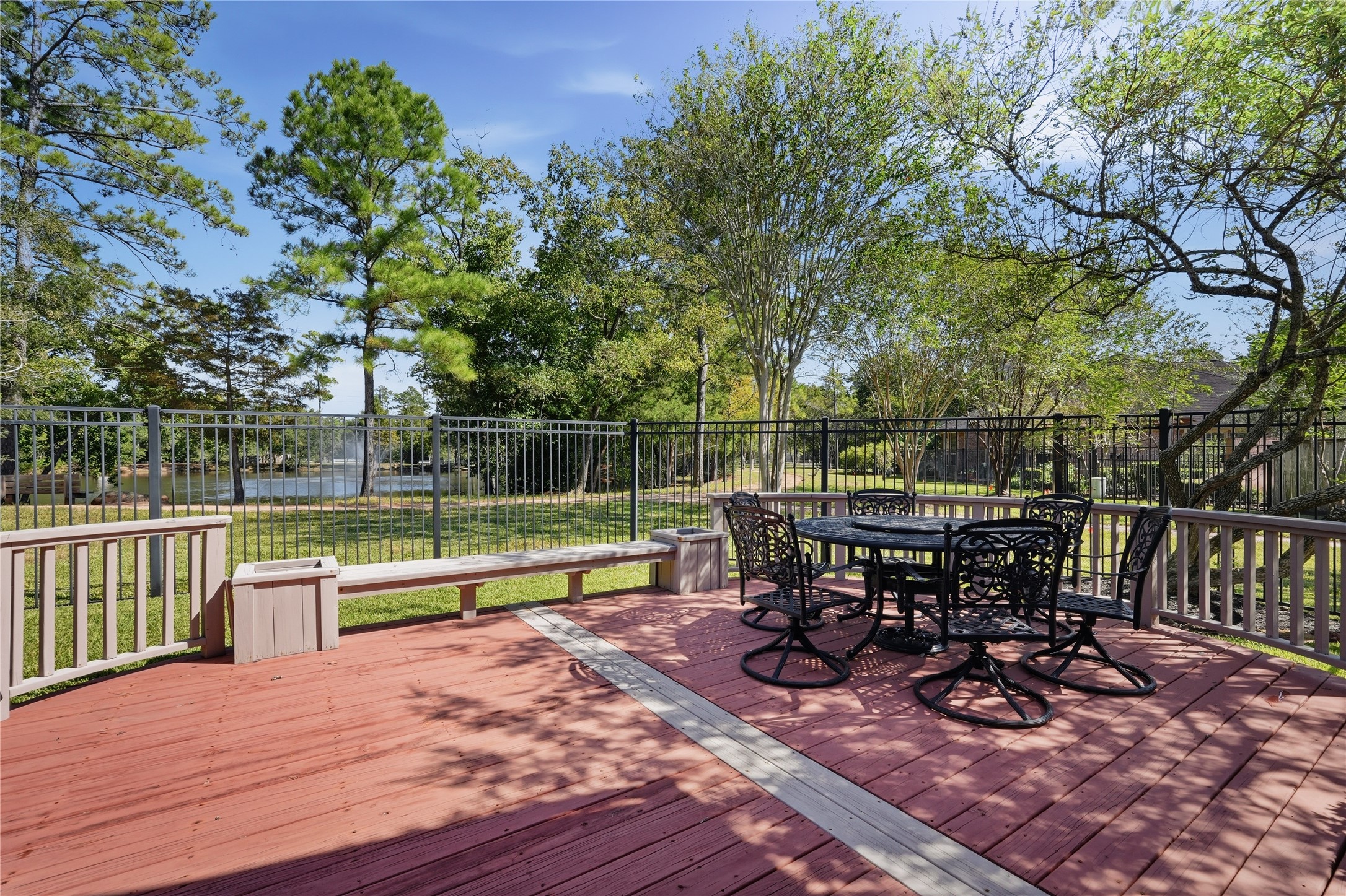 Picturesque view from your back porch!