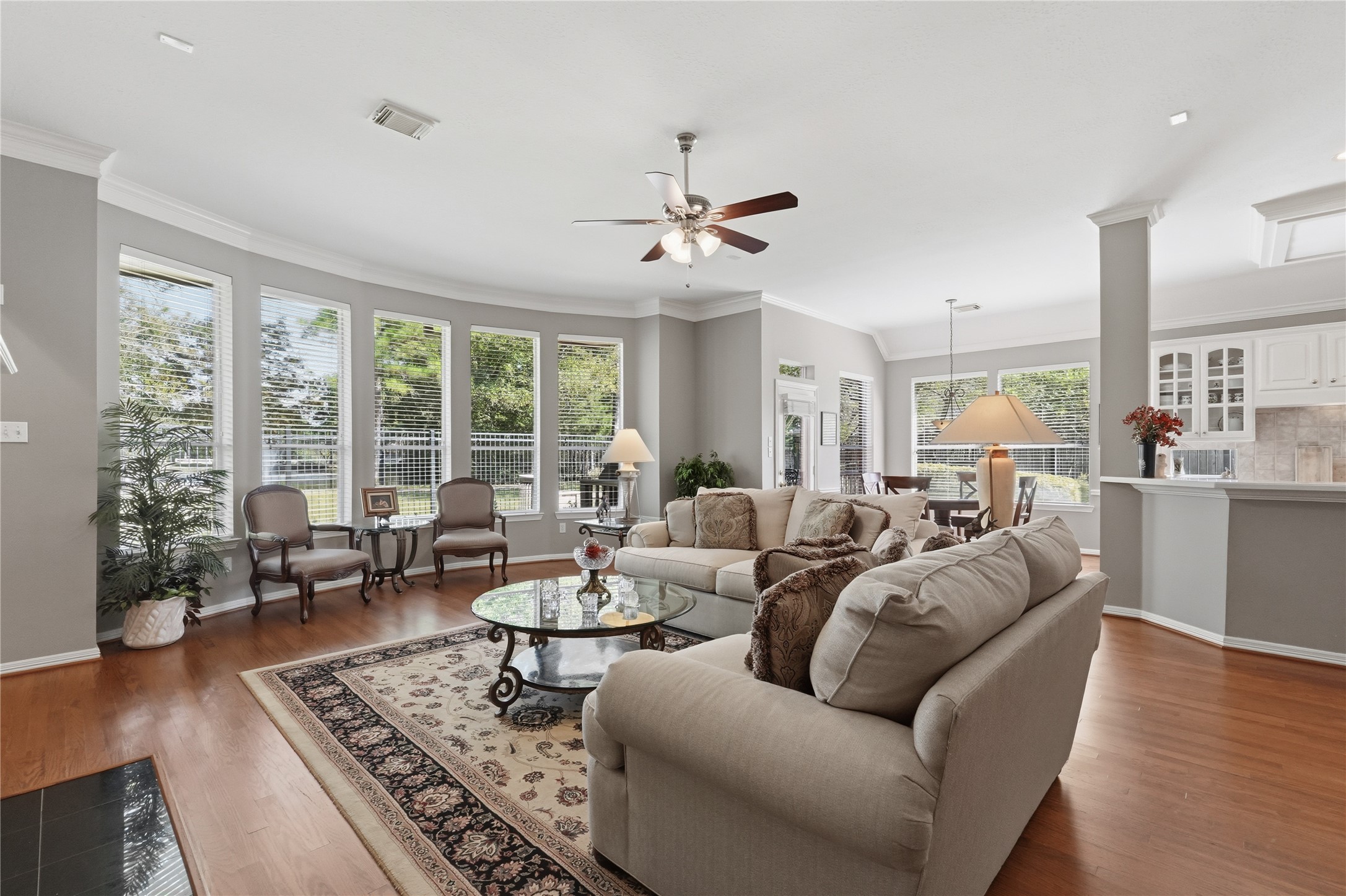 The views from this living area are incredible!