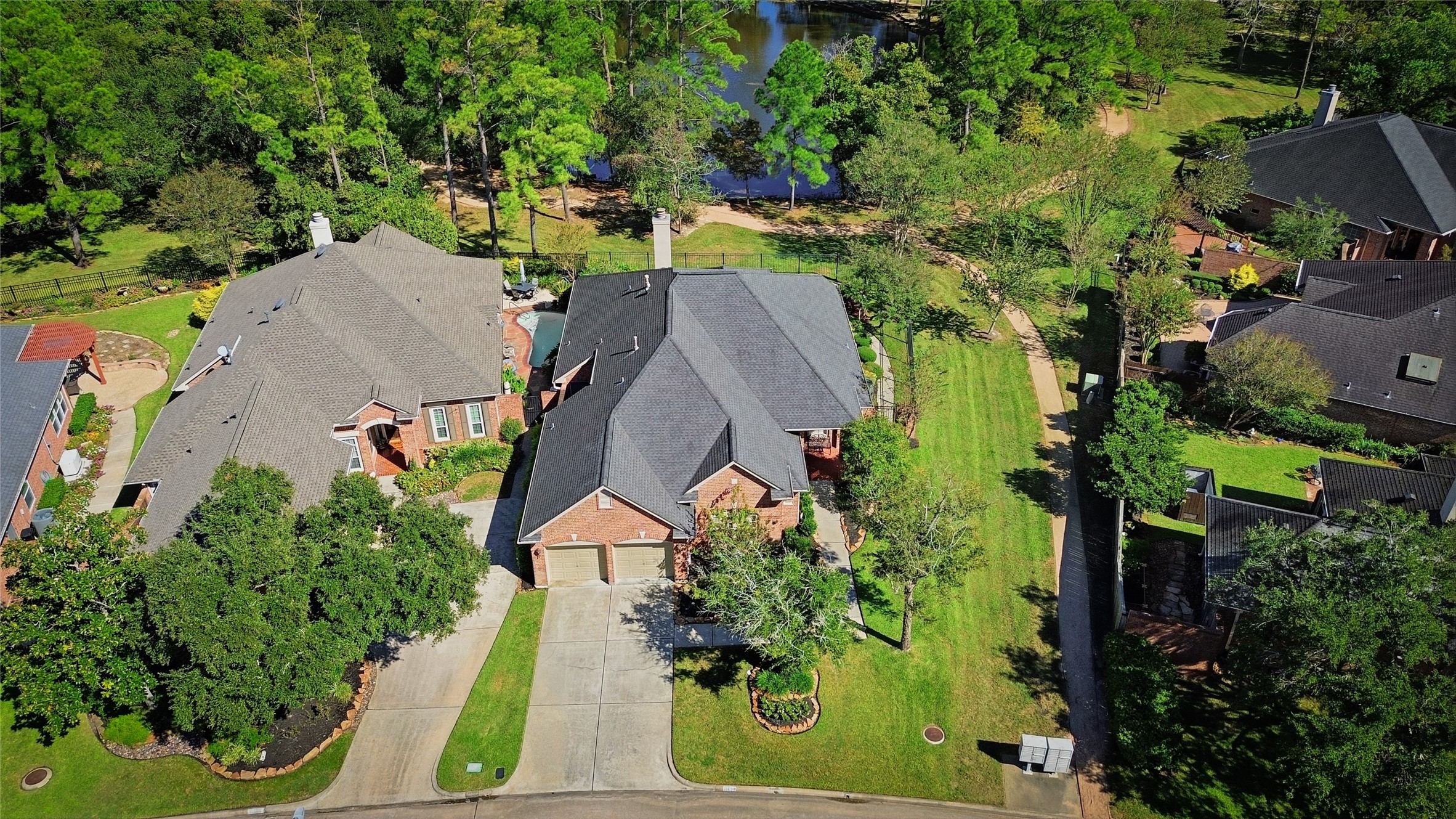 Situated on a lot overlooking one of the walking paths and pond, this beautiful one story open has the very best views!
