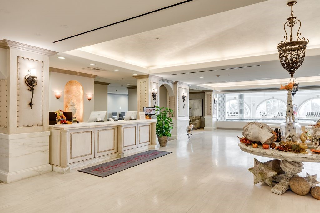 Diamond Beach lobby on 2nd level