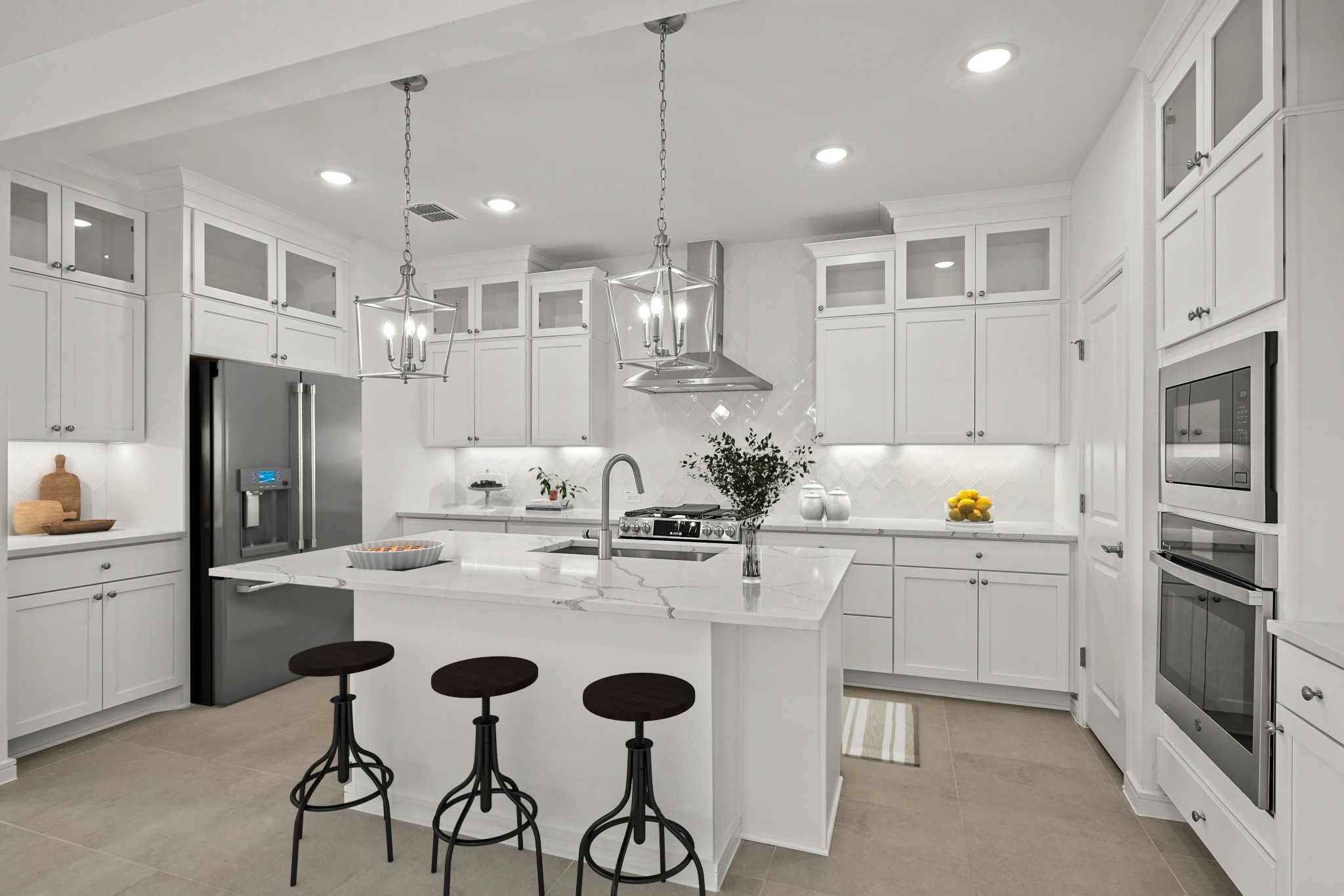 Gourmet island kitchen (*Photo not of actual home and used for illustration purposes only.)