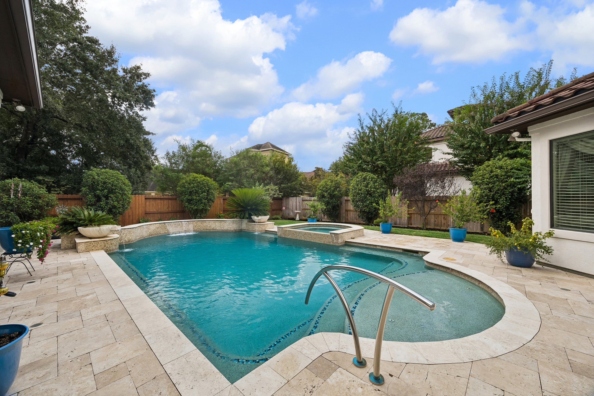 Beautiful pool in a tranquil setting!