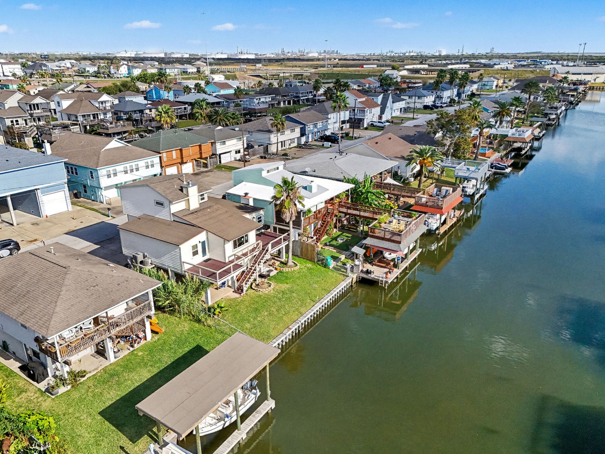 canal front