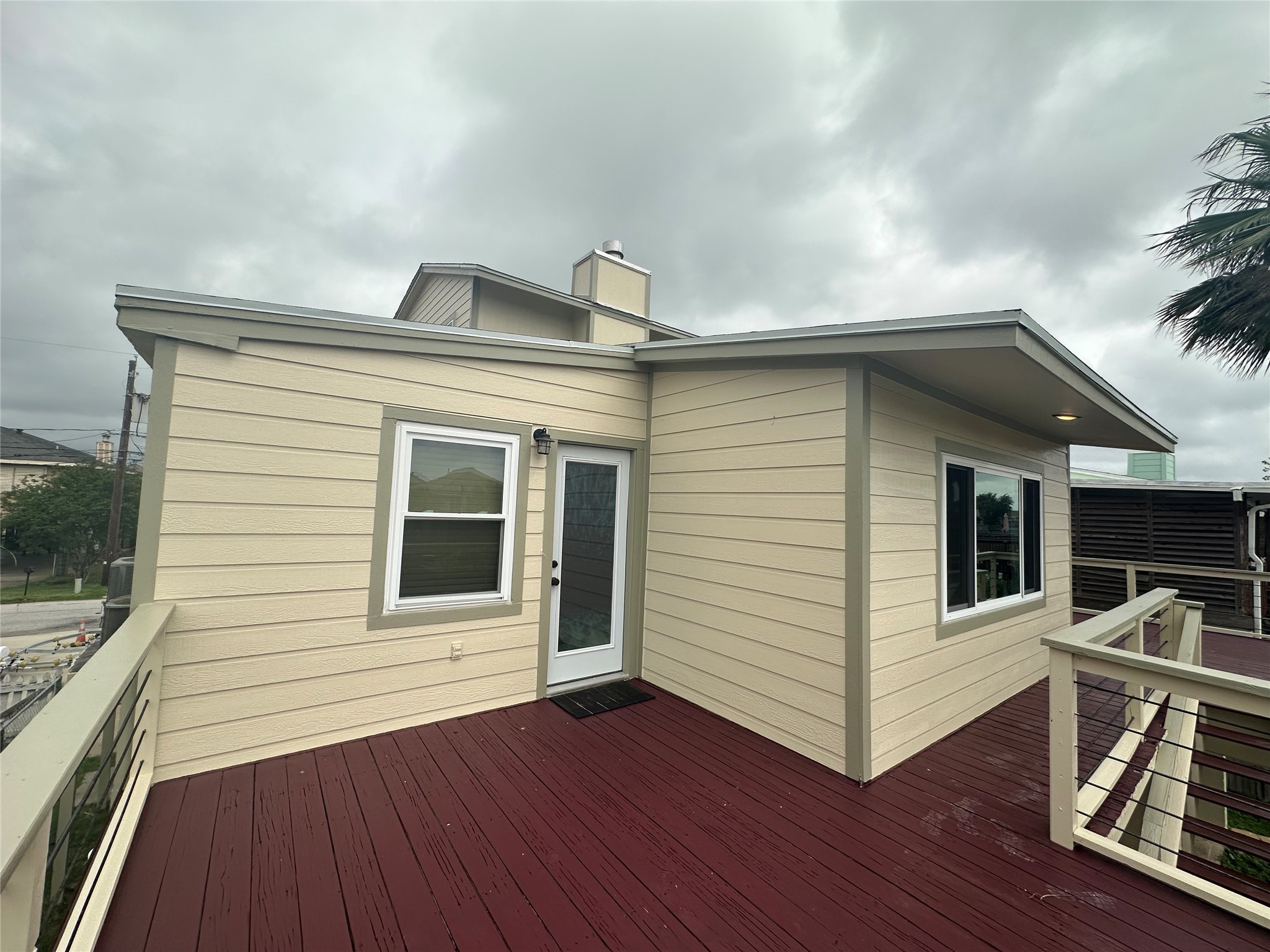 Deck for the secondary primary bedroom