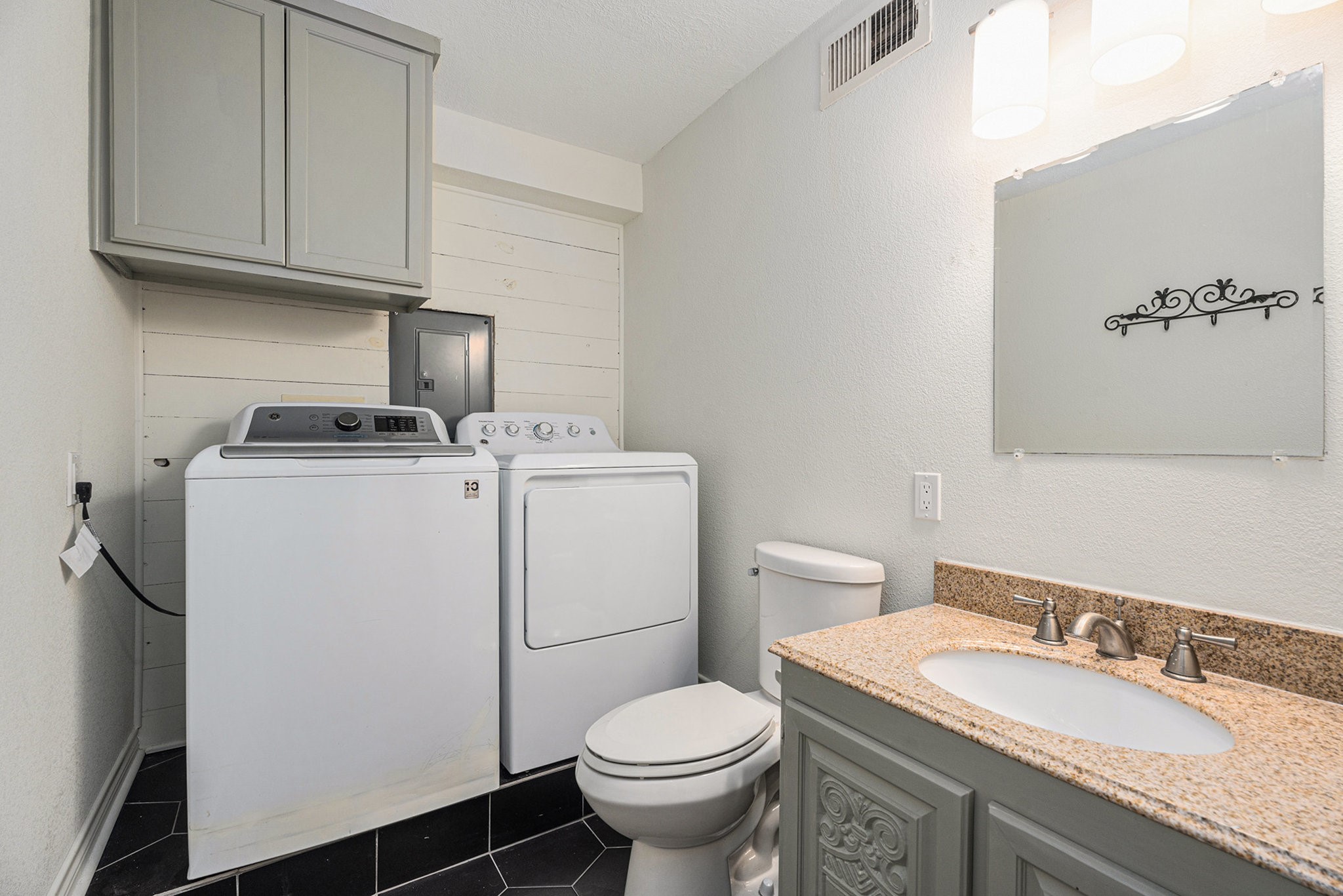 Main Level Laundry Room / Half Bath