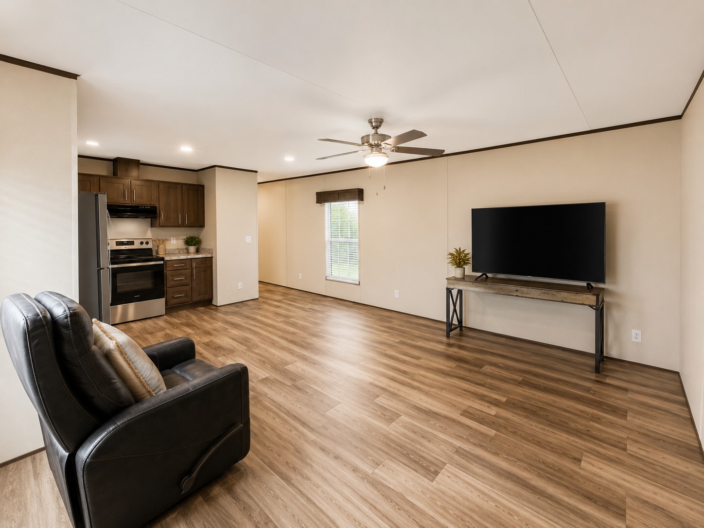 Living room open layout
