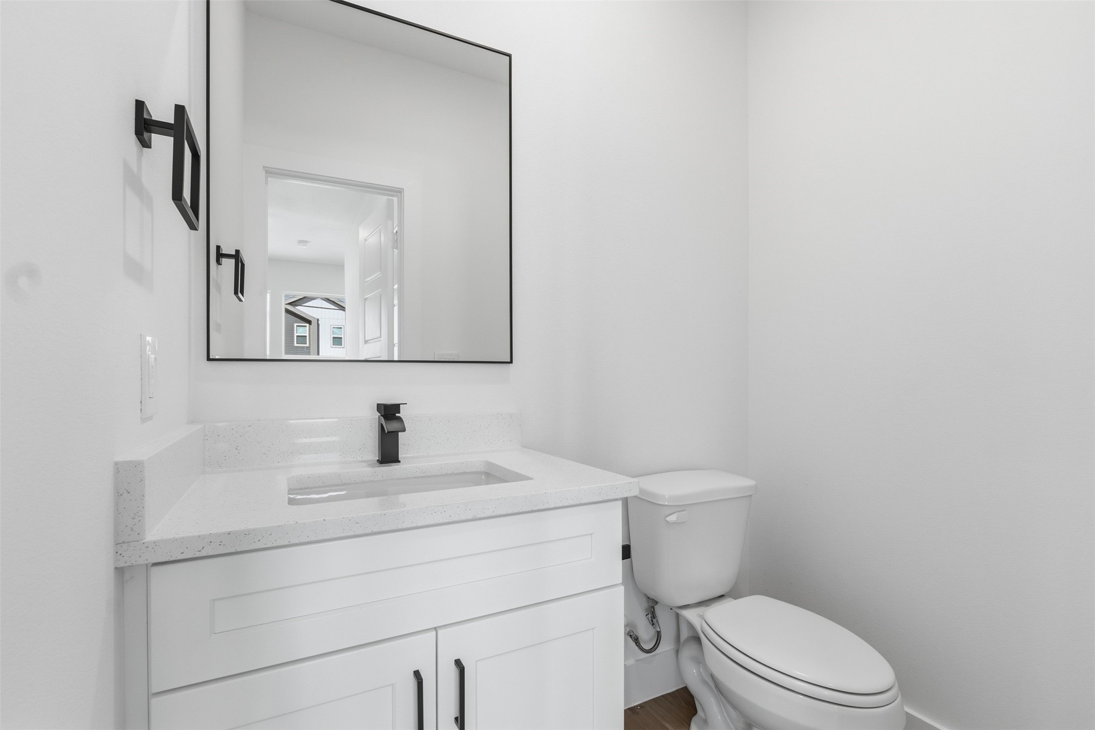Downstairs half bath
