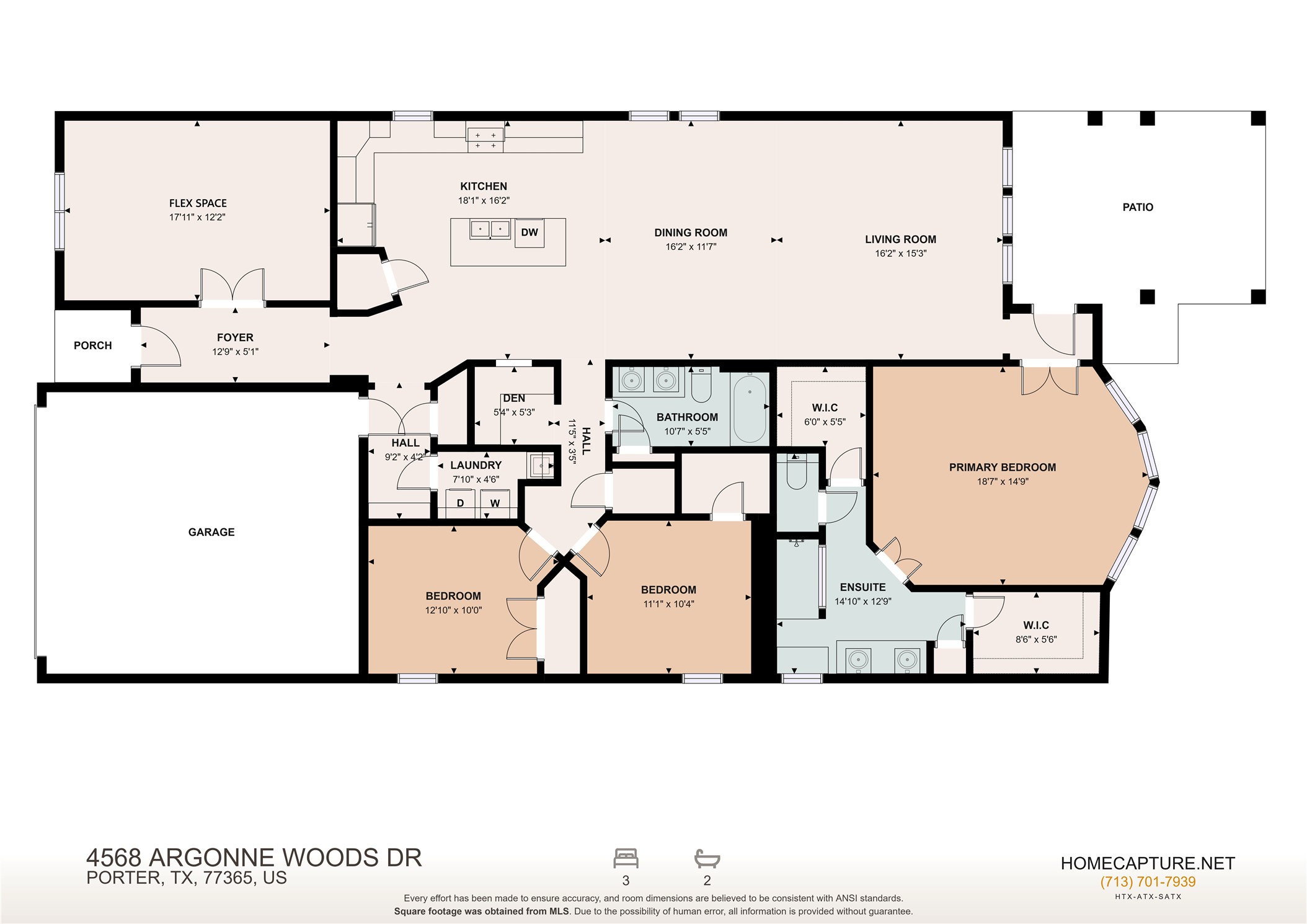4568 Argonne Woods Drive, Porter, TX 77365