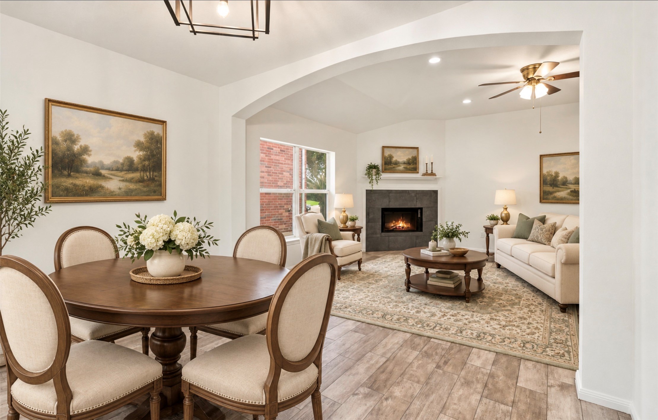 Virtual staging