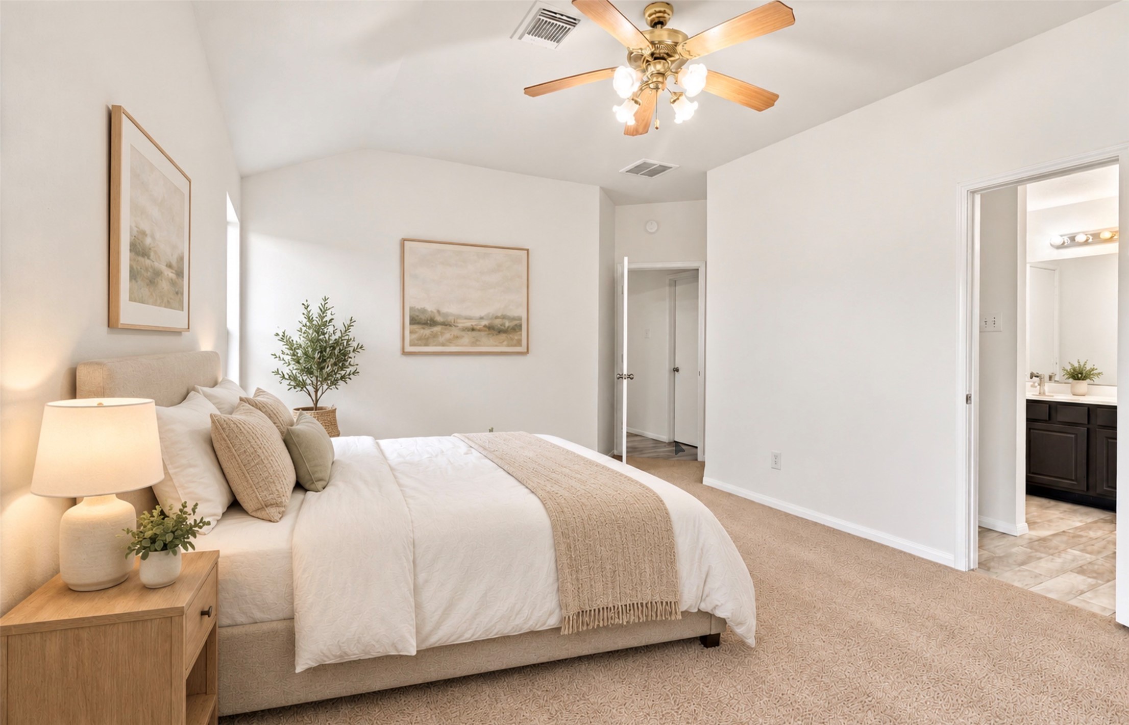 Virtual staging
