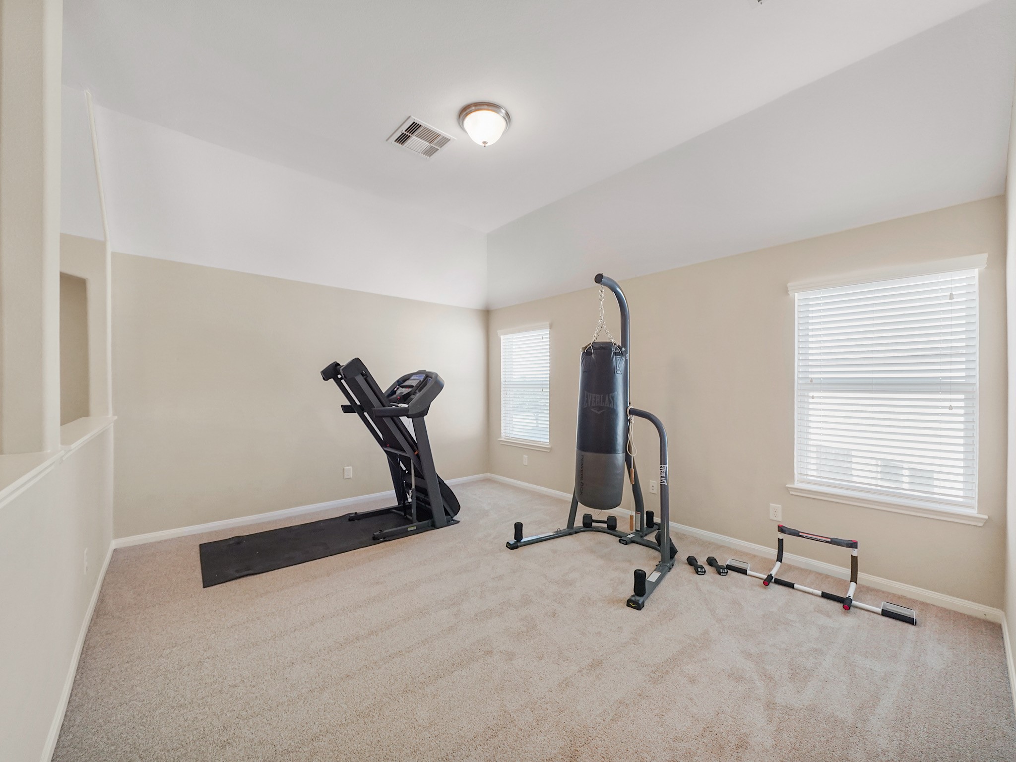 Head upstairs to a game room made for gathering and having fun. Imagine friendly game nights, movie marathons, and afternoons spent enjoying time together in a space all your own.