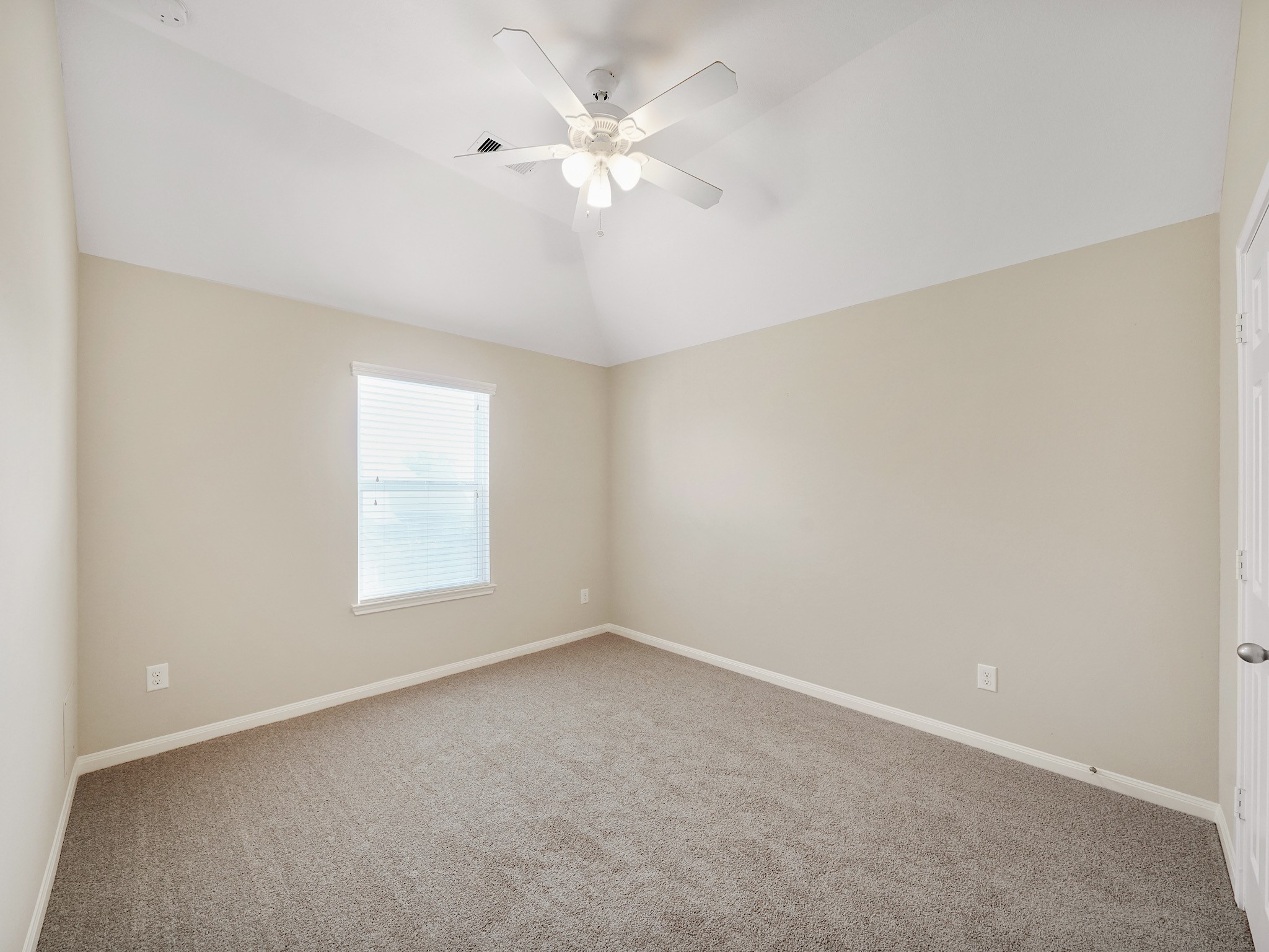 The third upstairs bedroom offers flexibility to suit your needs. Use it as a bedroom, a quiet place to work or study, or a space dedicated to your favorite hobbies.
