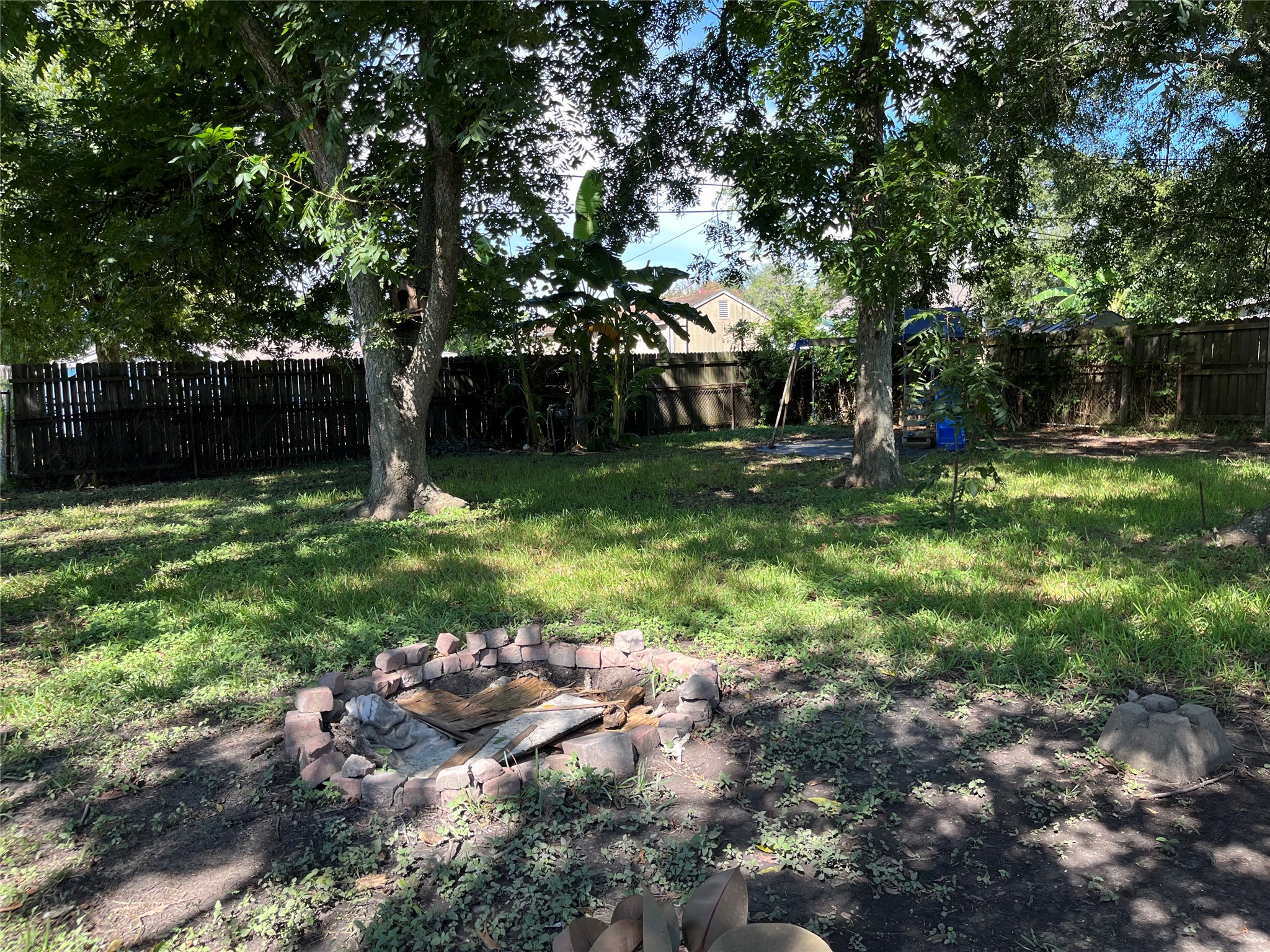 Back yard view 1