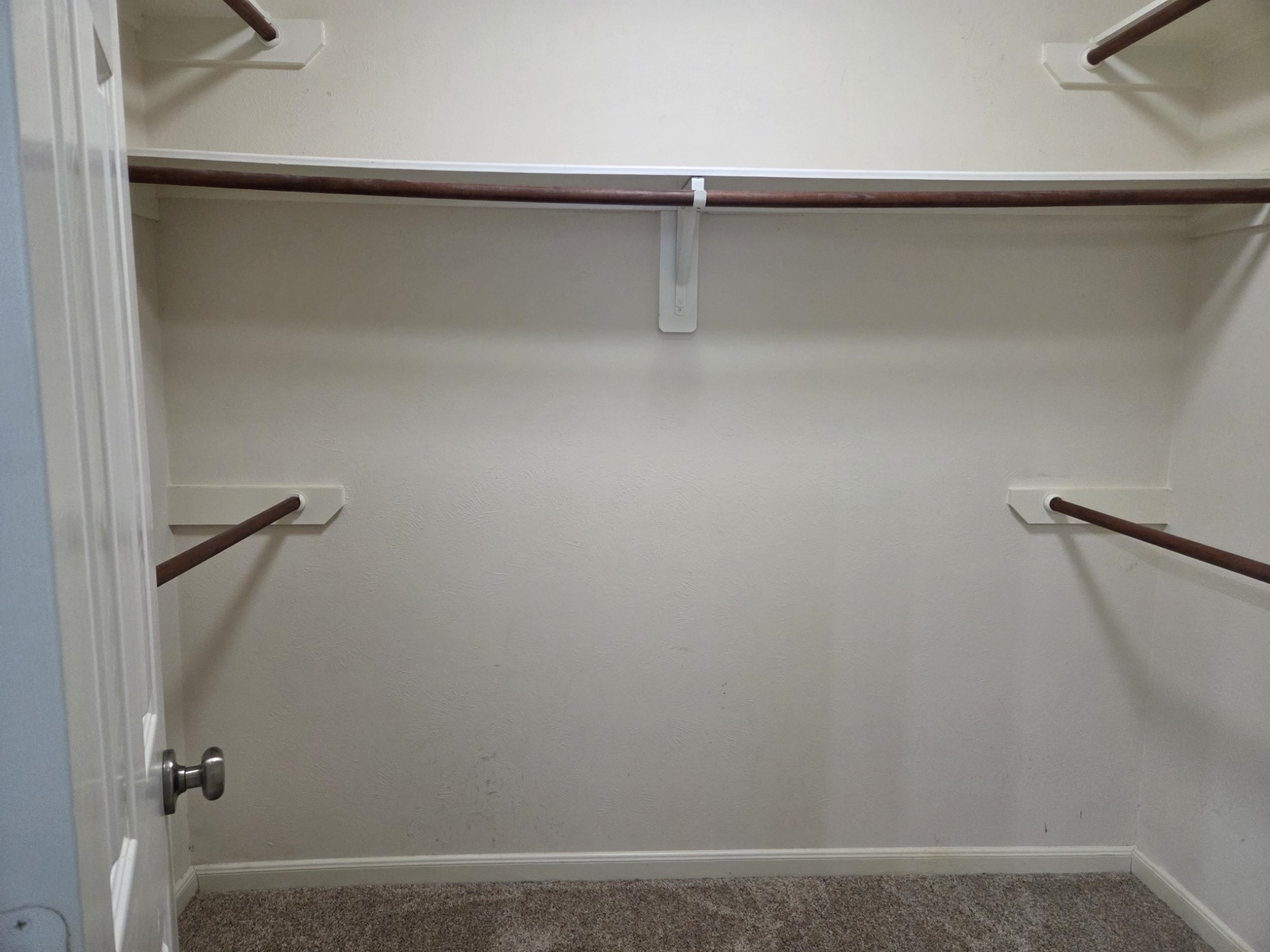 Primary closet