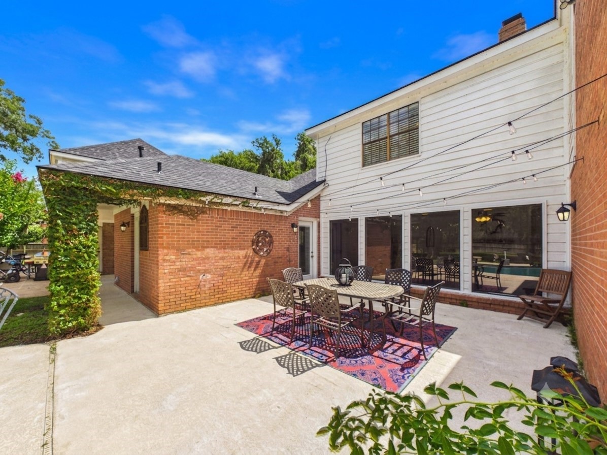 Back patio