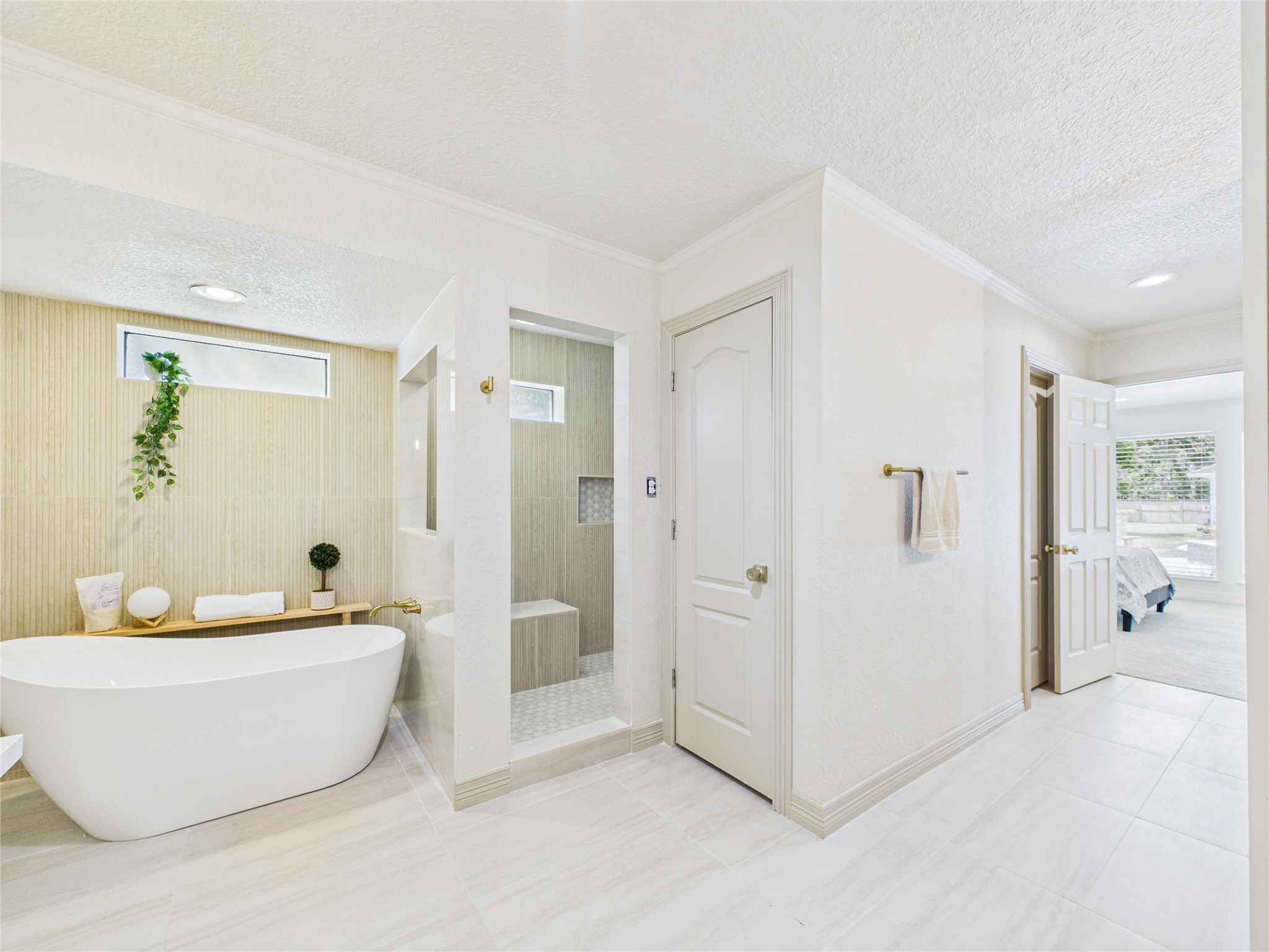 Updated main bathroom