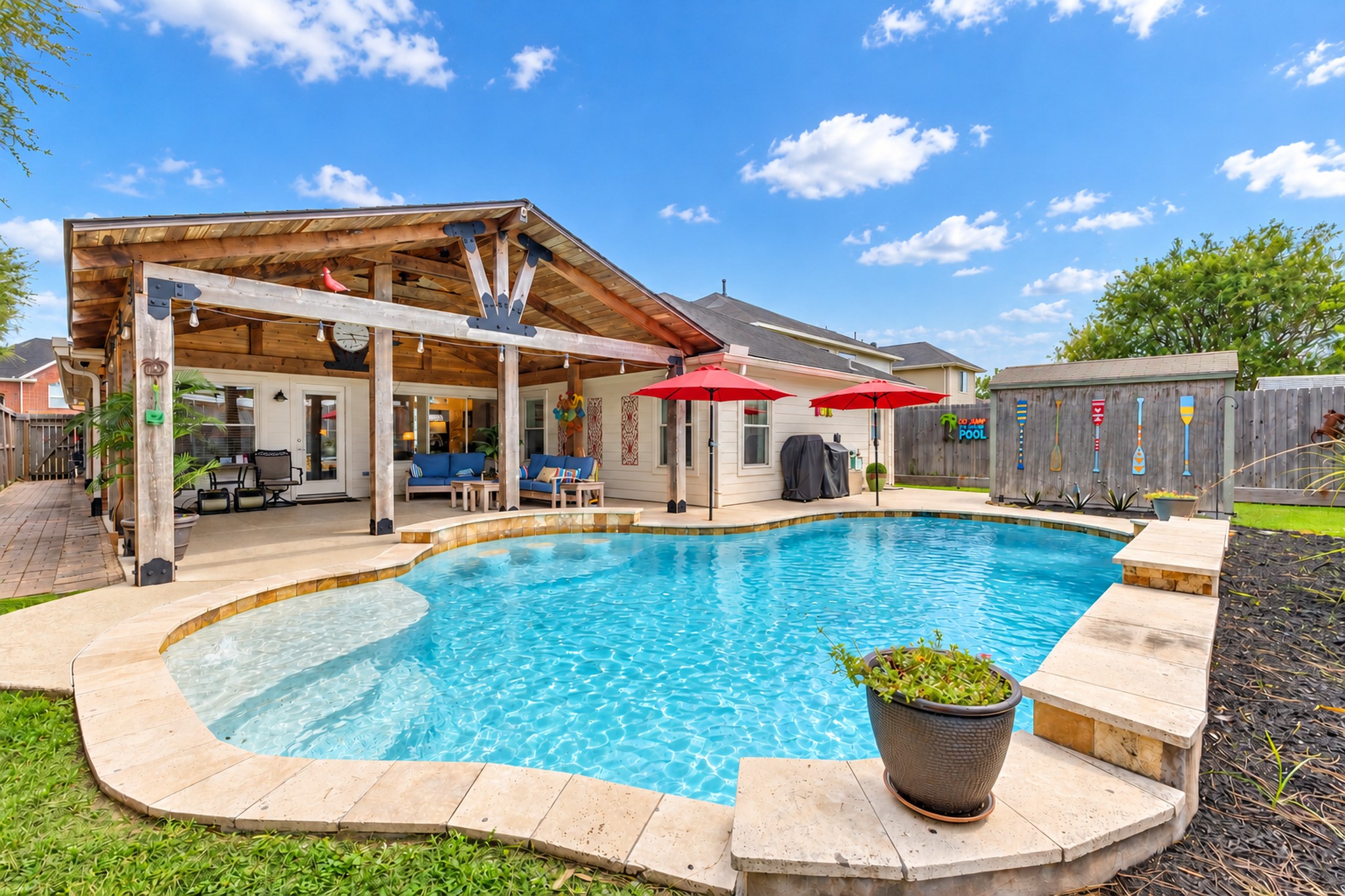 Are you ready to make this YOUR outdoor oasis?