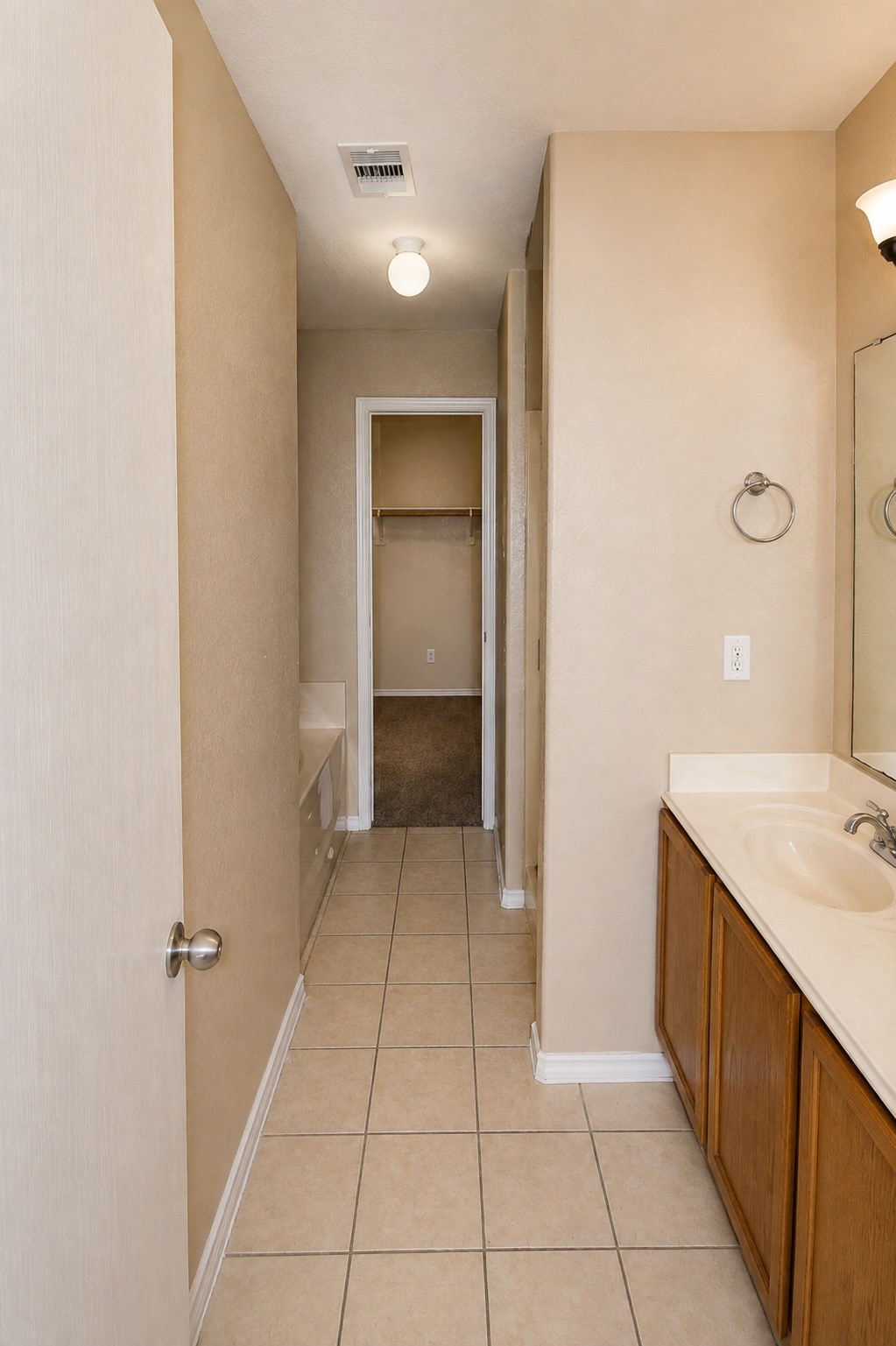 Alternate view of primary bathroom