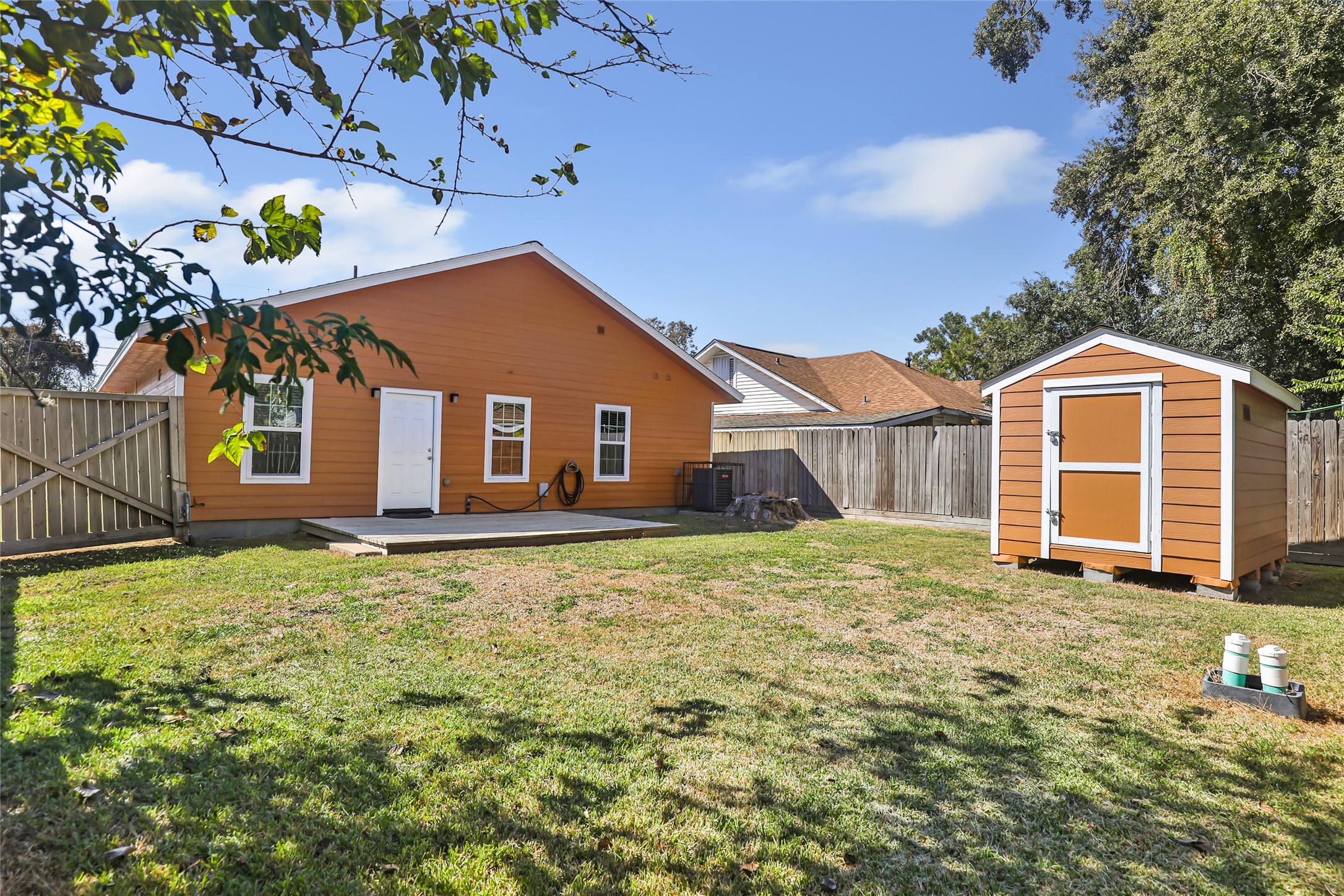 view of house from back fence